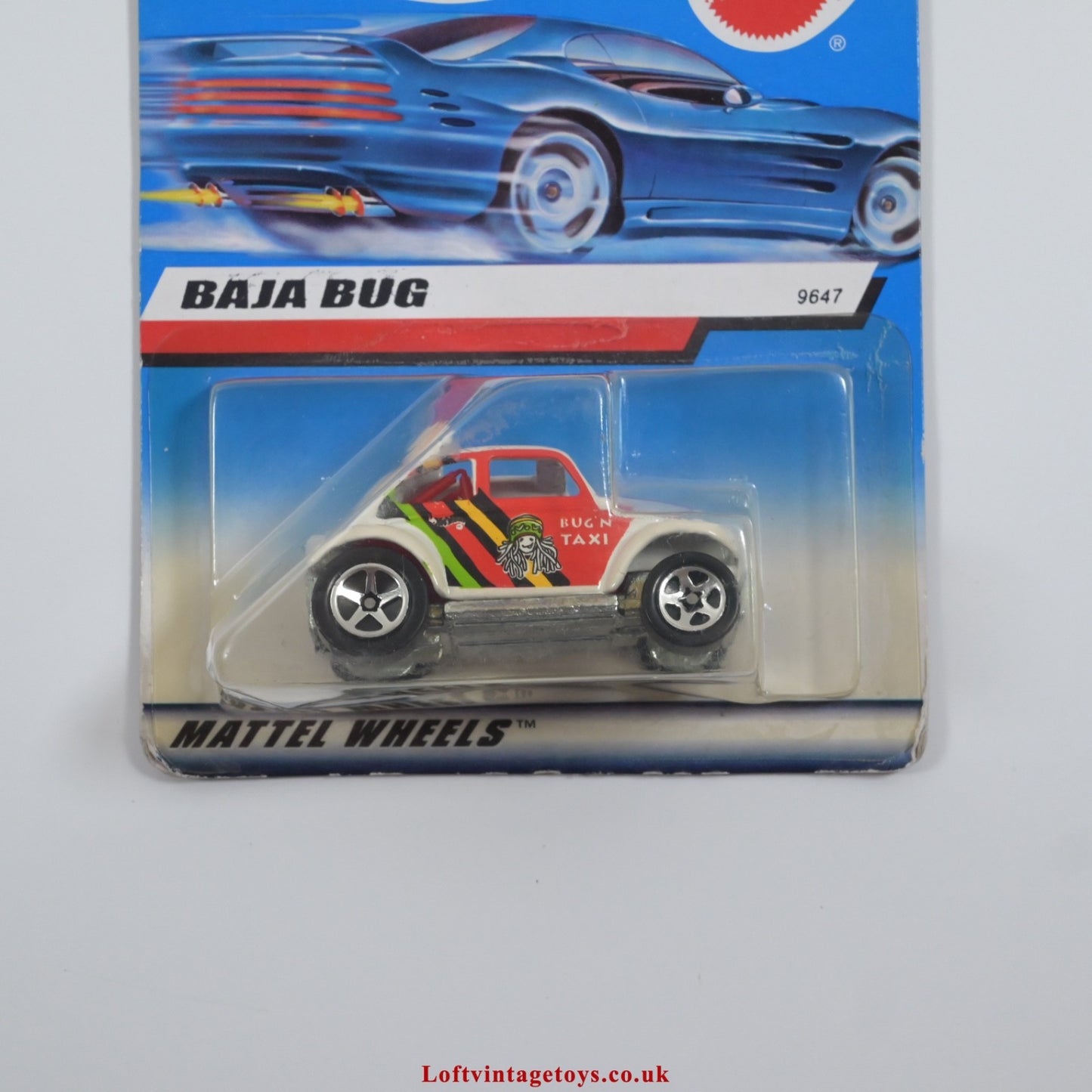 Hot Wheels Baja Bug 9647 – hergestellt in Indien/Leo Toys (SELTEN)