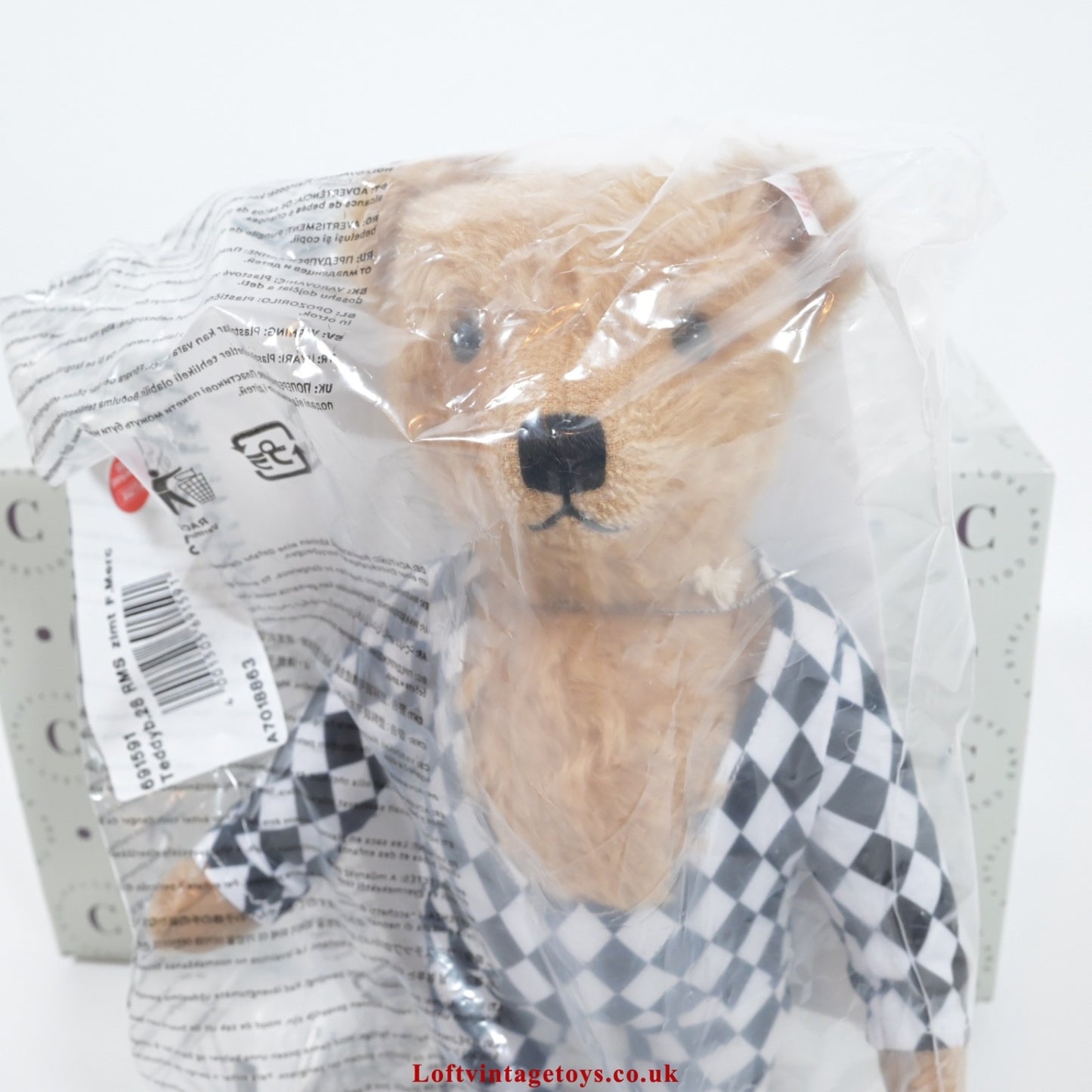 Steiff Freddie Mercury Harlequin Limited Edition Bear - 691591