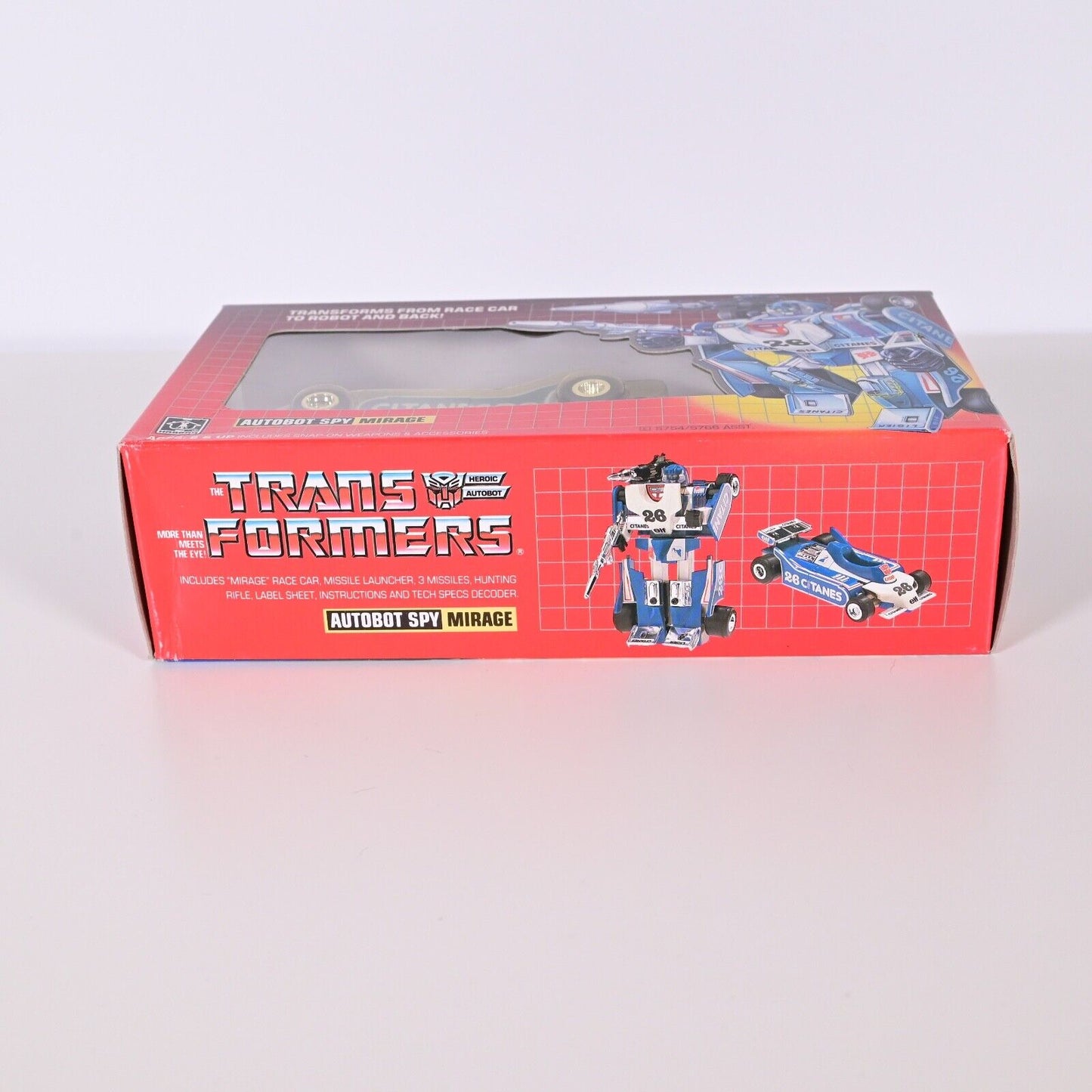 Vintage Hasbro Transformers G1 Autobot Spy Mirage RARE & SEALED