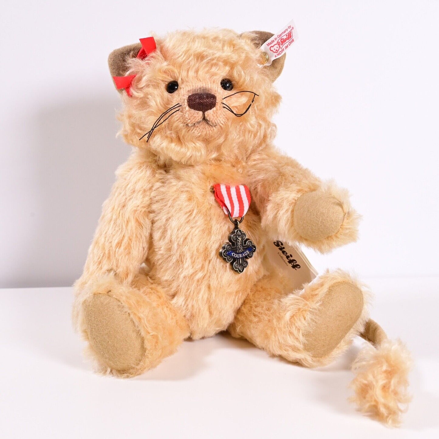 Steiff Wizard Of Oz Cowardly Lion Teddy Bear Ltd Ed 682674