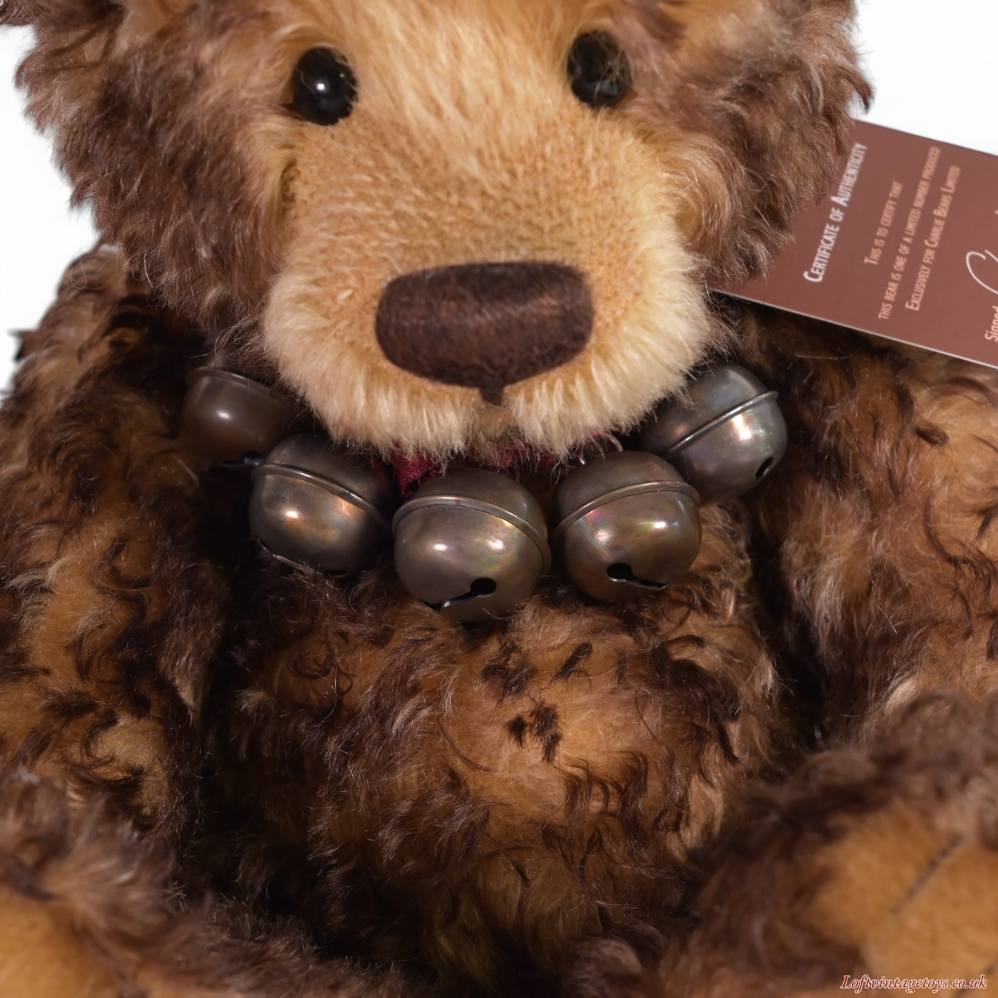 Charlie Bears Fergus Teddy Bear - SJ 3996, Ltd Ed 24/50, VERY RARE