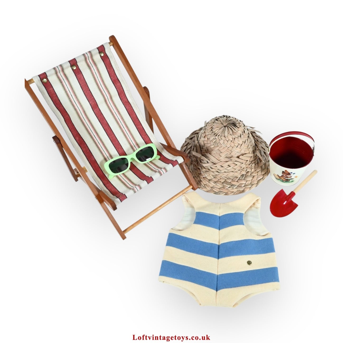 R John Wright Paddington At The Beach Outfit, Ltd Edition of 1000