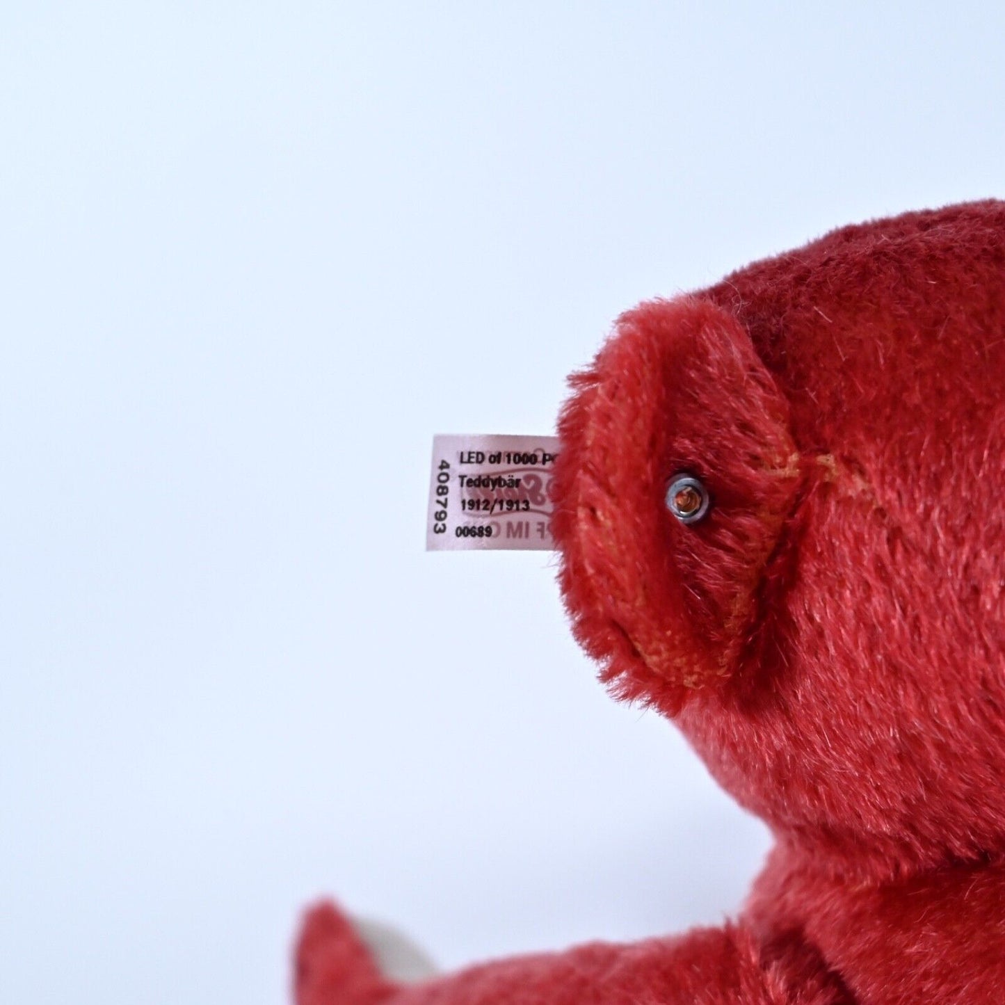 Steiff Teddy Bear Replica 1912/1913 - 408793, Limited Edition of 1000