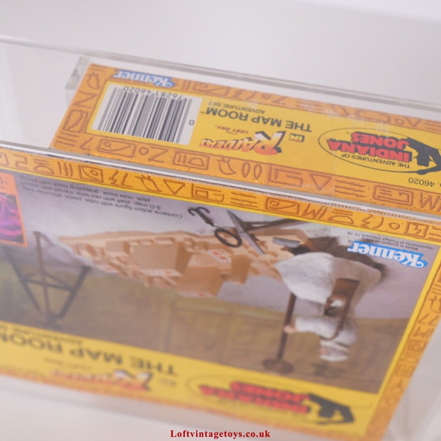 Kenner Indiana Jones ROTLA 1982 Kartenraum – Versiegelt AFA 85, nicht UKG