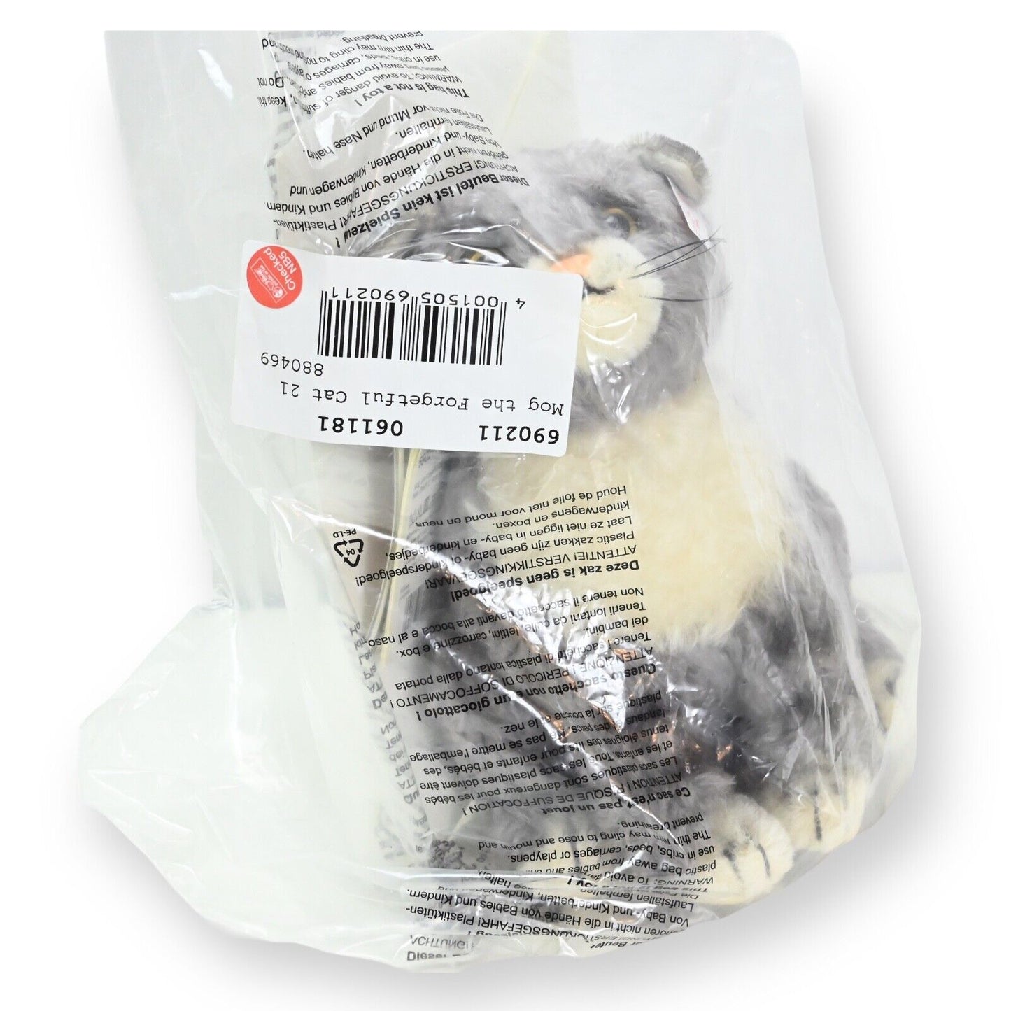 Steiff Mog The Forgetful Cat Limited Edition - 690211