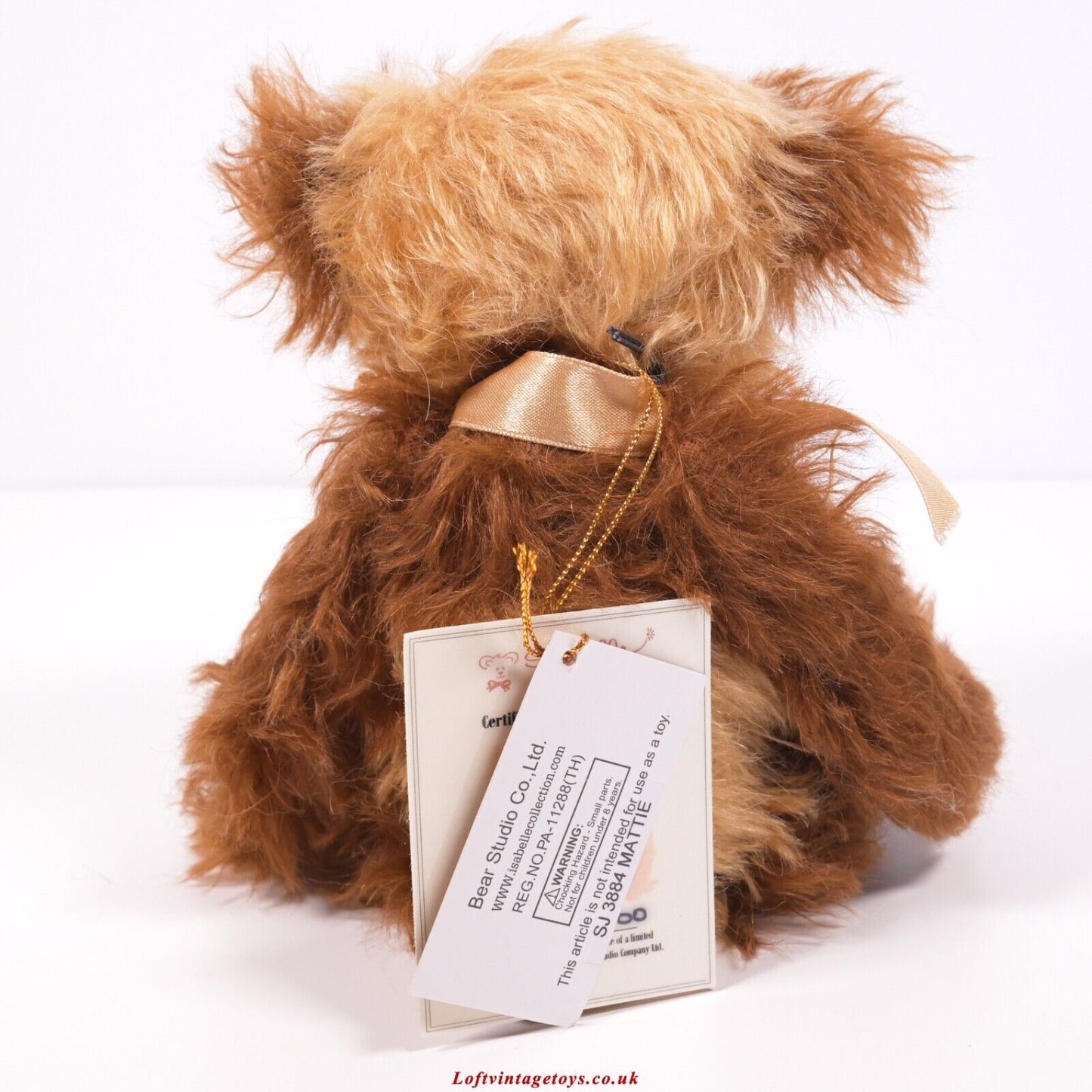 Charlie Bears/ Bear Studio Isabelle Collection Mattie Panda Bear - Ltd Ed 100