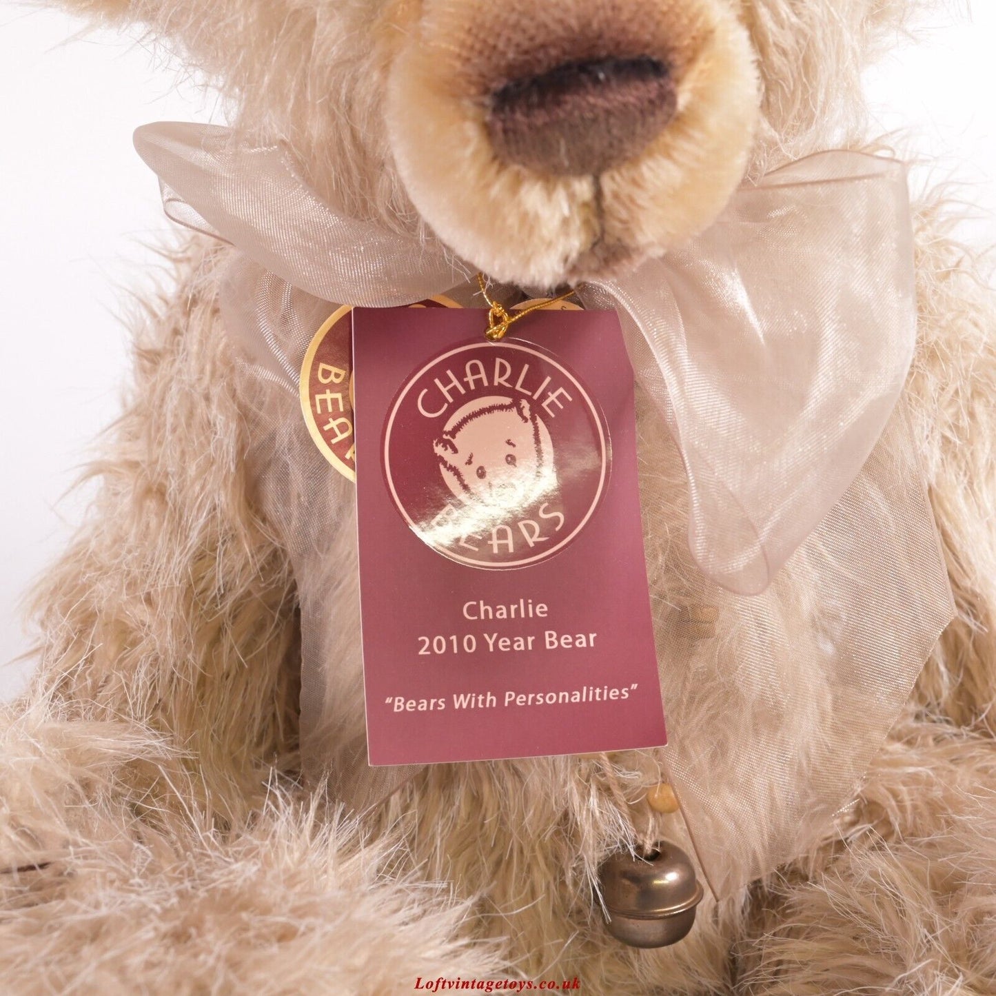 Charlie Bears 2010 Year Bear 'Hug Number 2'