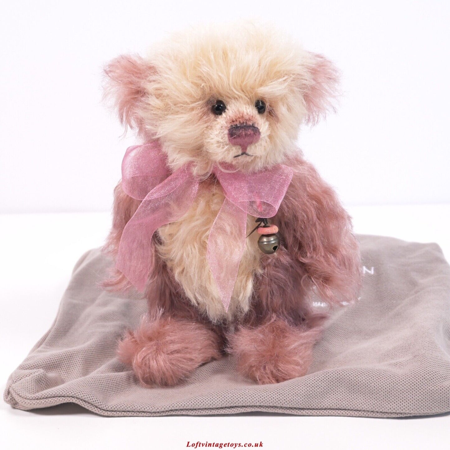Charlie Bears Raspberry Pavlova Panda Bear - Ltd Edition