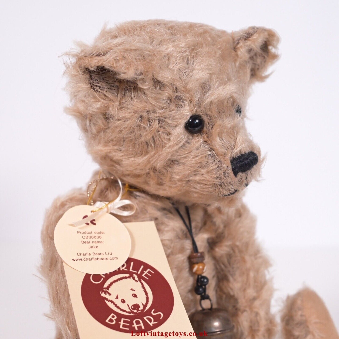 Charlie Bears Jake Teddy Bear - CB06030, from 2006, Ltd Ed 70 of 600 RARE