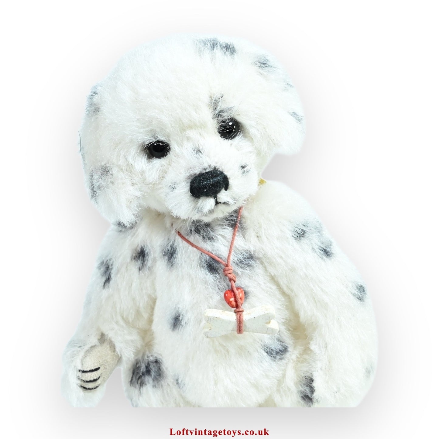 Charlie Bears Polka Dot the Dalmatian Dog, Minimo Collection, Ltd Ed of 1200