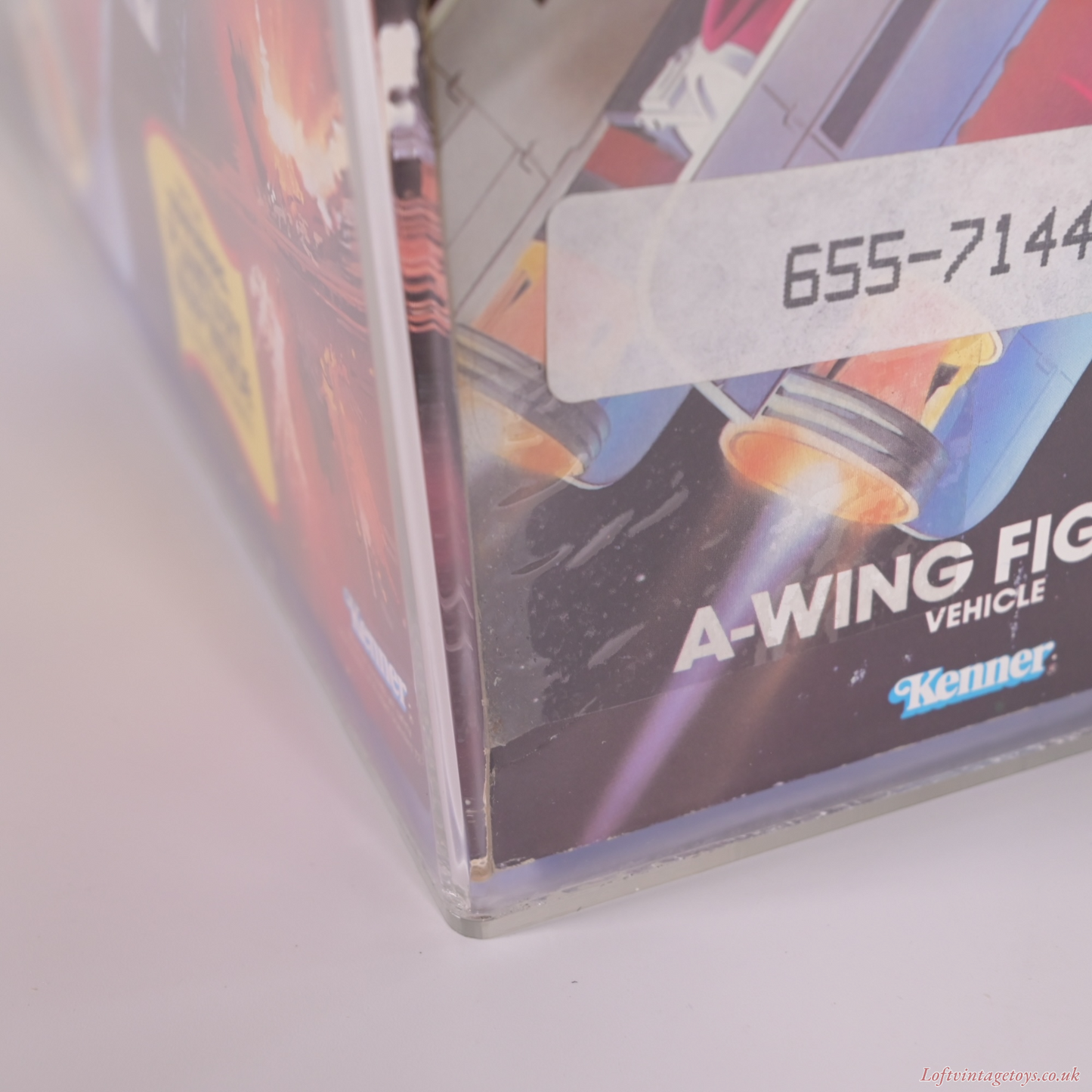 Vintage Star Wars Droids A Wing Fighter MISB 1984 - CAS 75 Grade