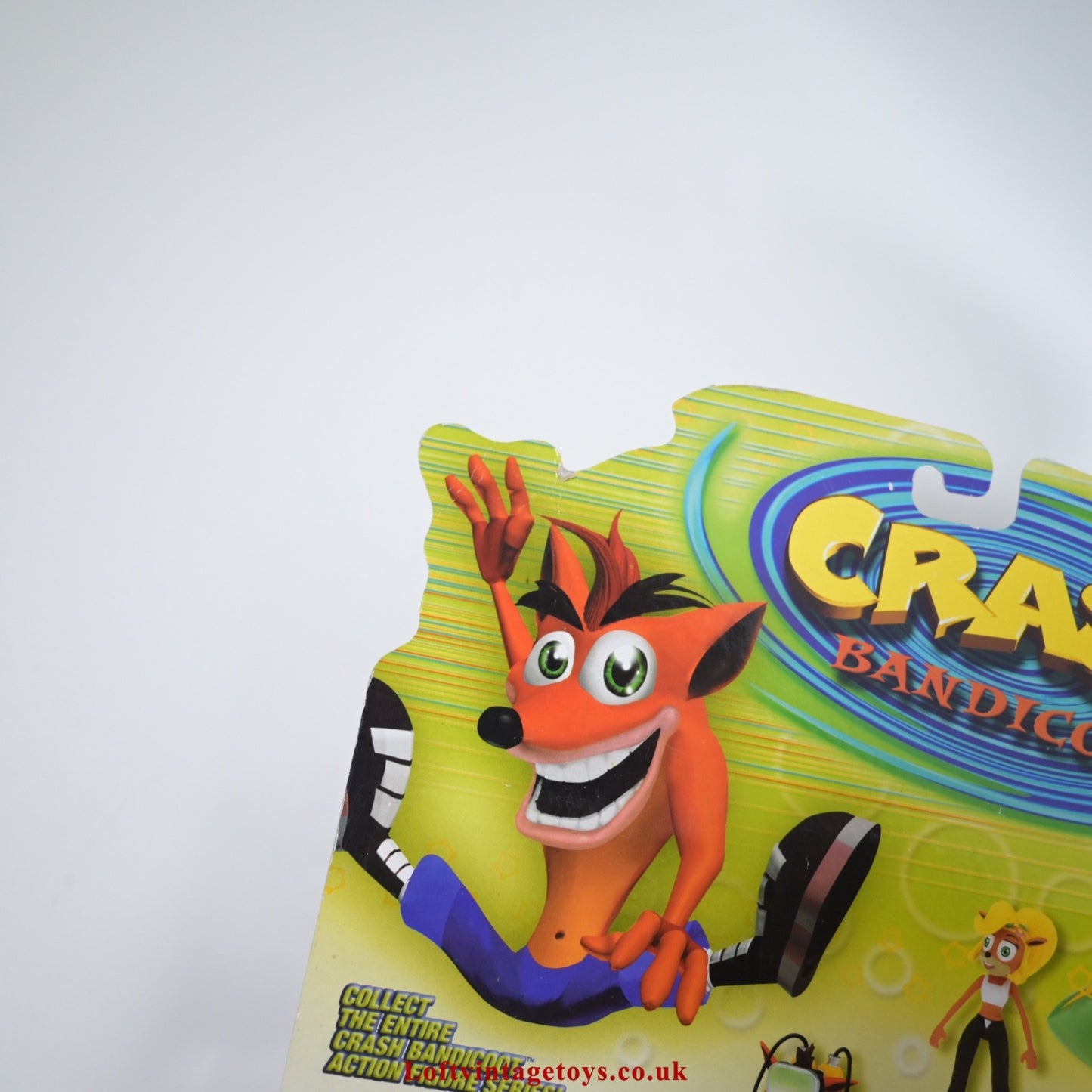 Resaurus Crash Bandicoot Dingodile Action Figure, Series 2 - RARE