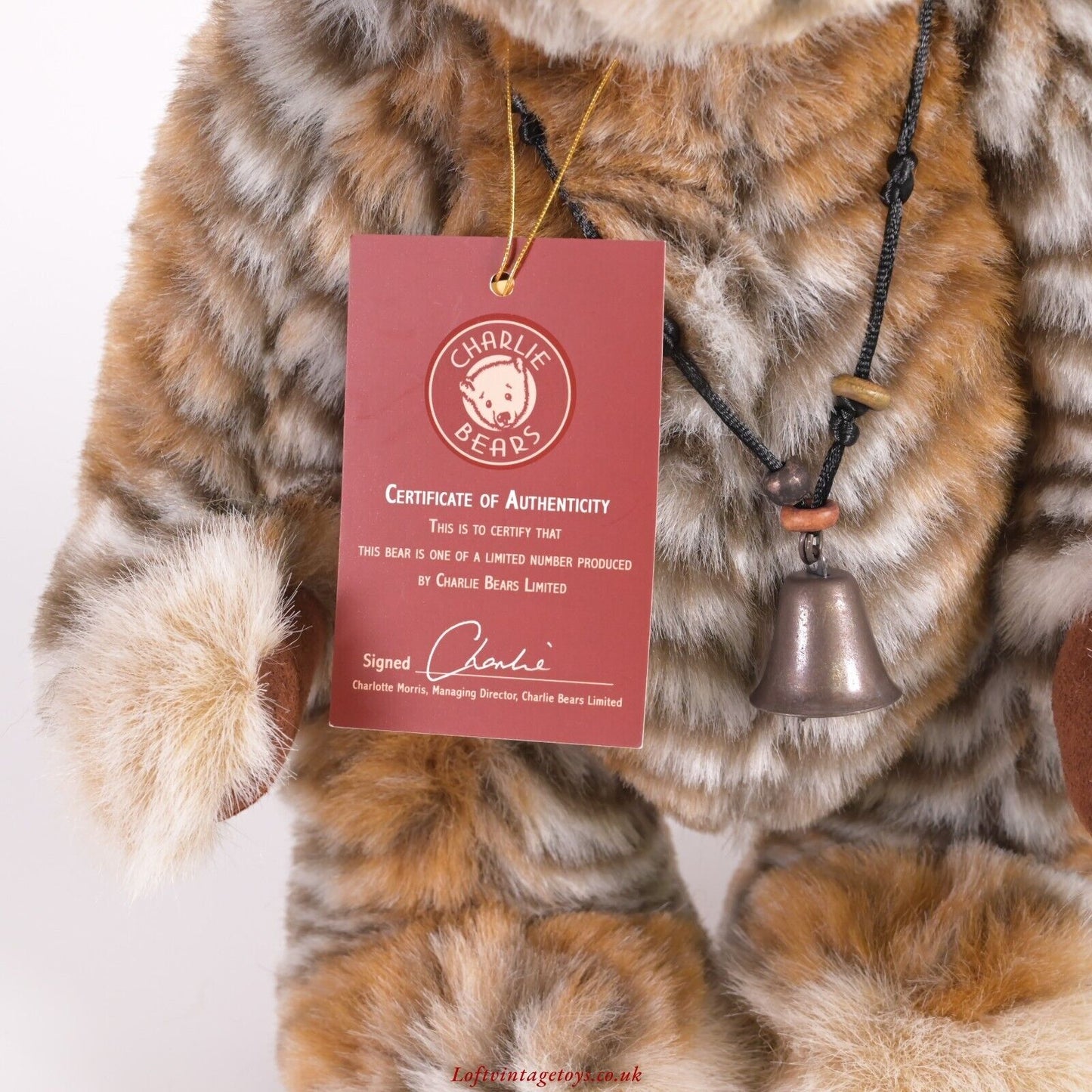 Charlie Bears Abhay - CB114971 with Swing Tags