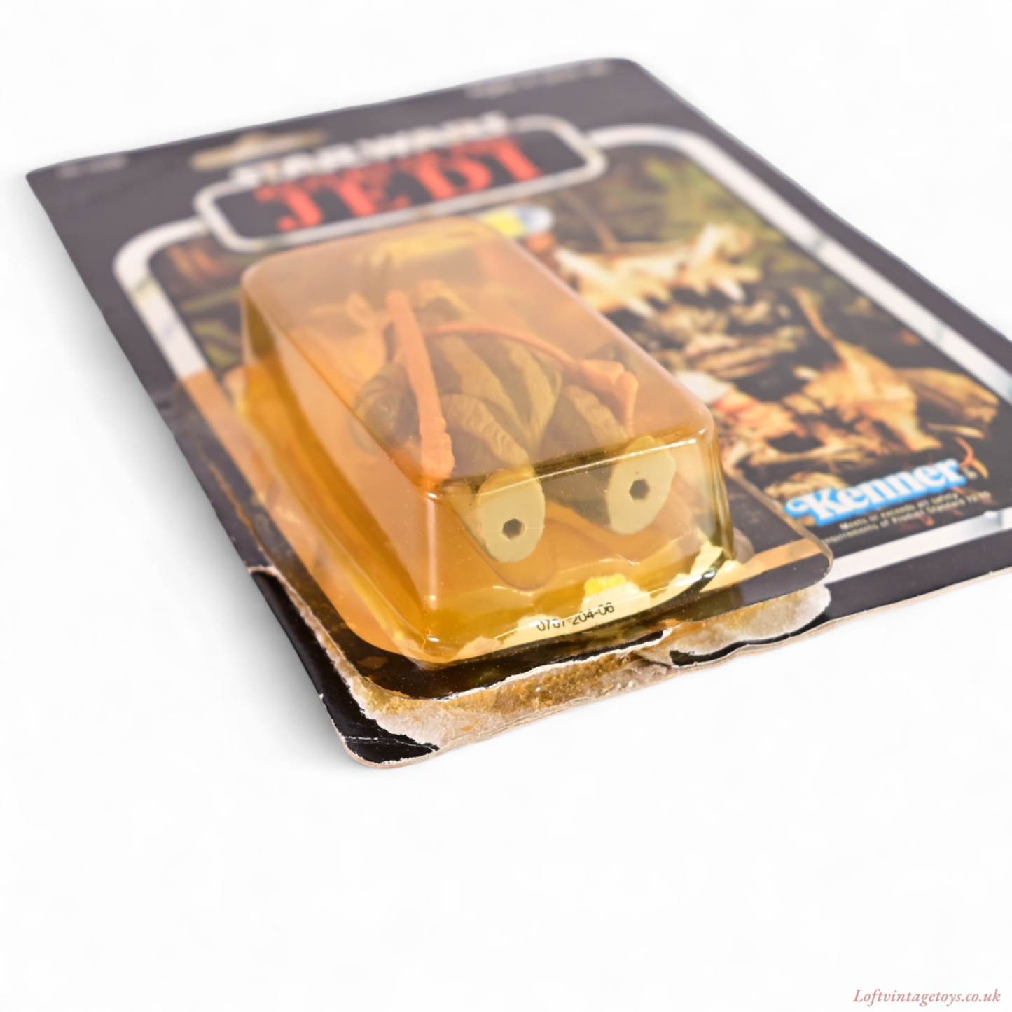 Vintage Kenner Star Wars Return Of The Jedi Teebo - 79A card