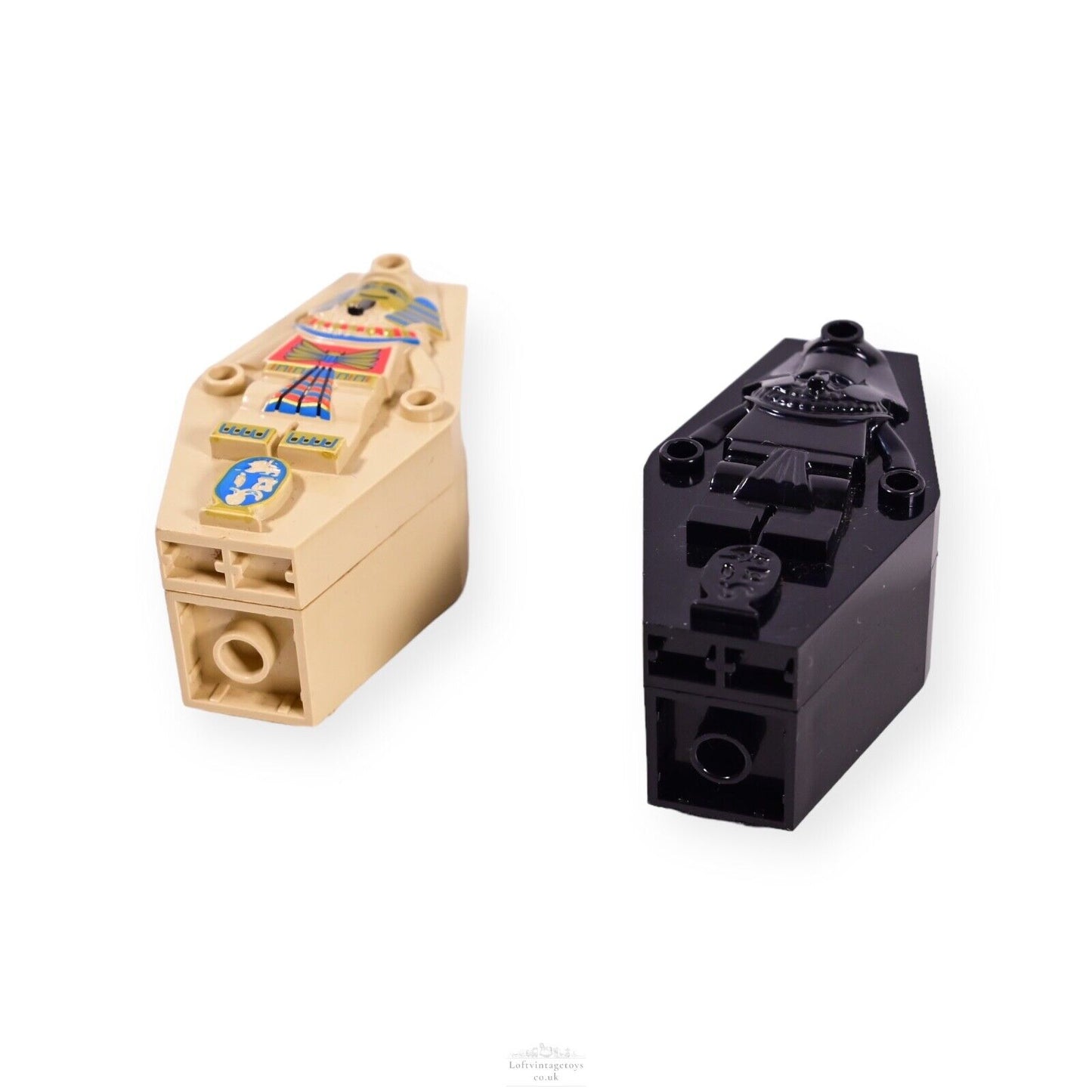 Lego Minifigure Coffin Pharaoh Skeleton Egyptian World Adventures * 2 Coffins