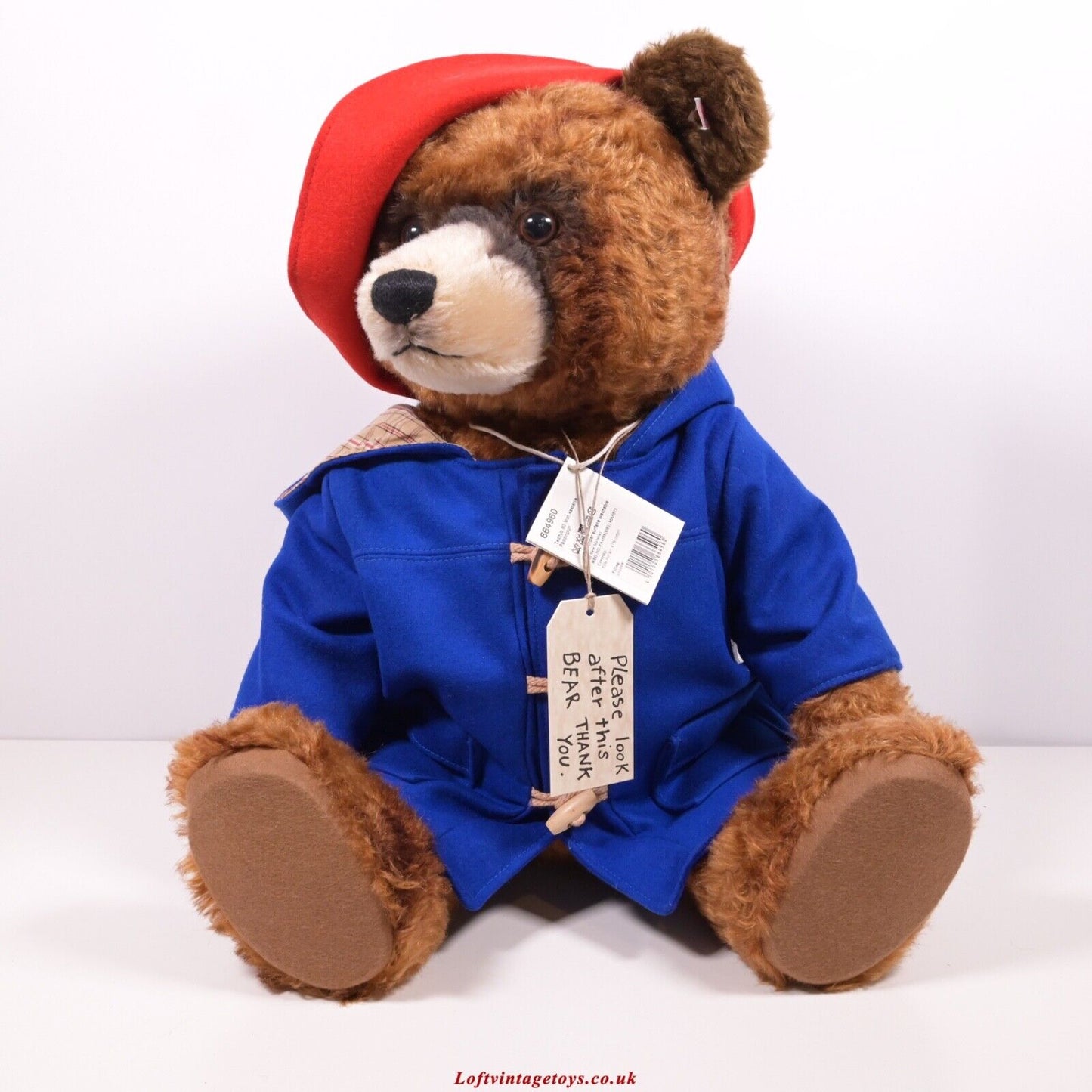 Steiff Large Paddington Bear - 664960, Ltd ED 378/500