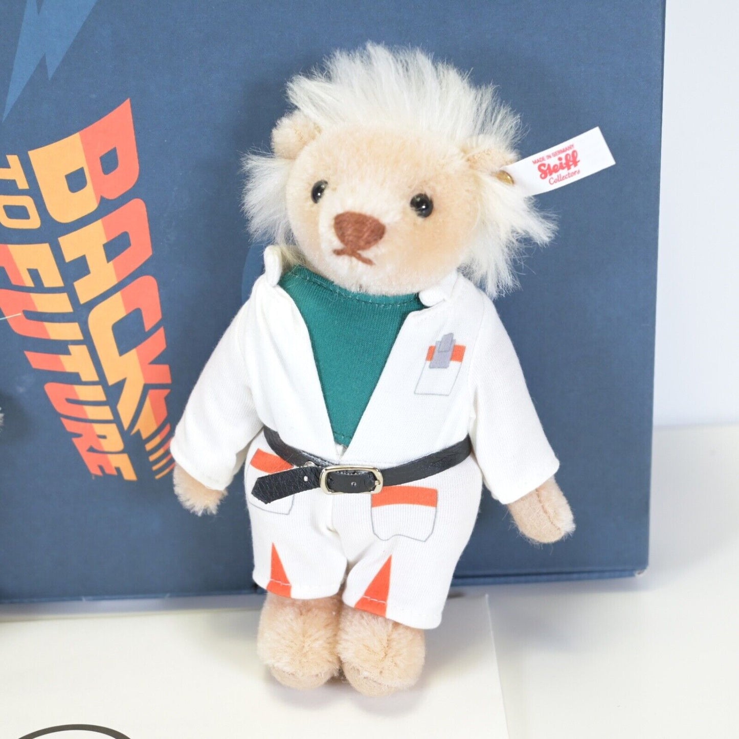 Steiff Back To The Future Two Piece Teddy Bear Set - Limited Edition / 355325