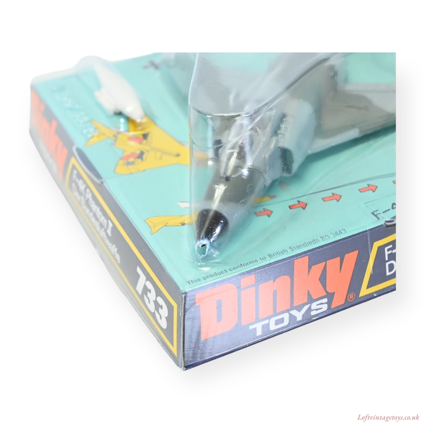 Dinky 733 F-4K Phantom II Aircraft / Der Bundesluftwaffe - Mint