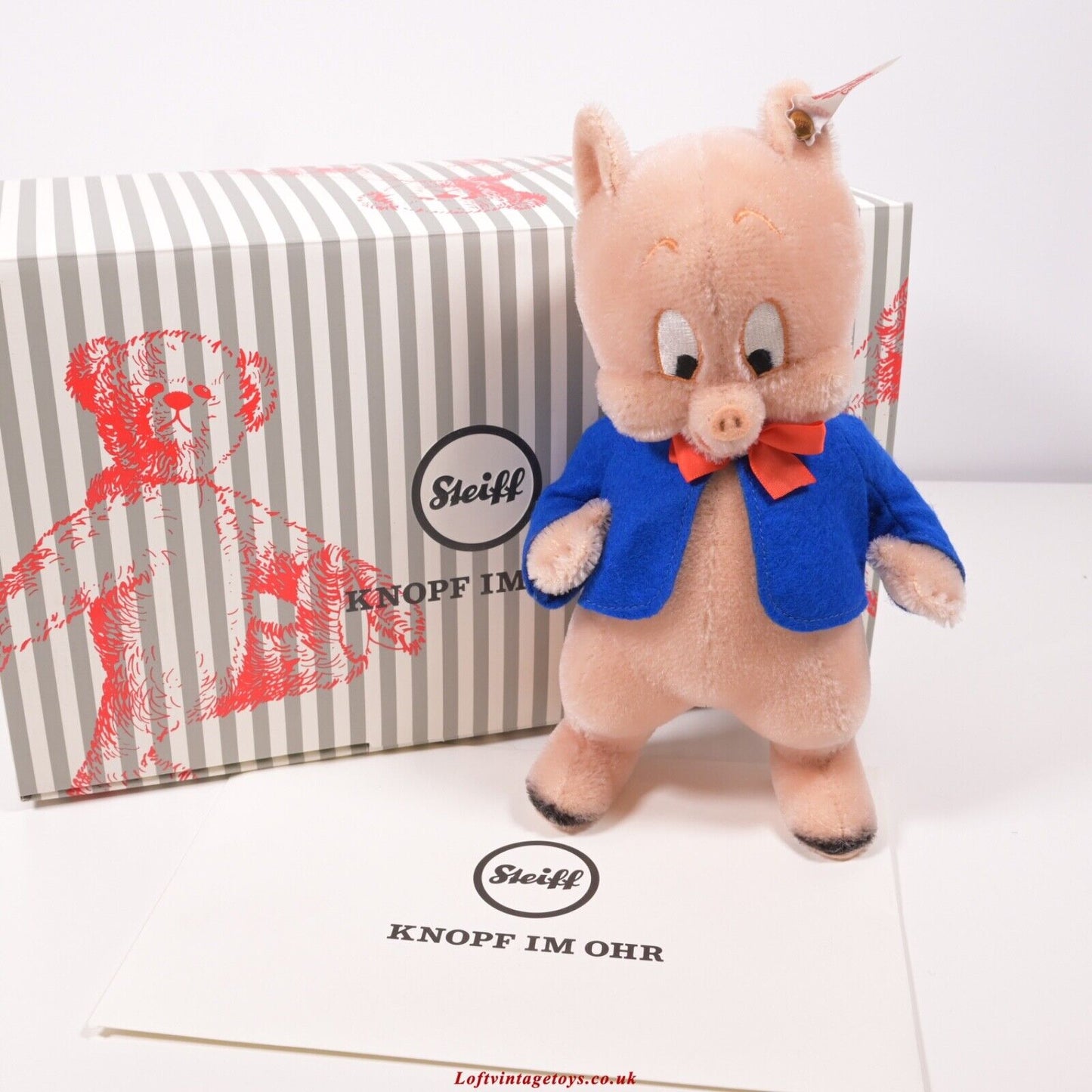 Steiff Bears Porky Pig - Limited Edition 354496