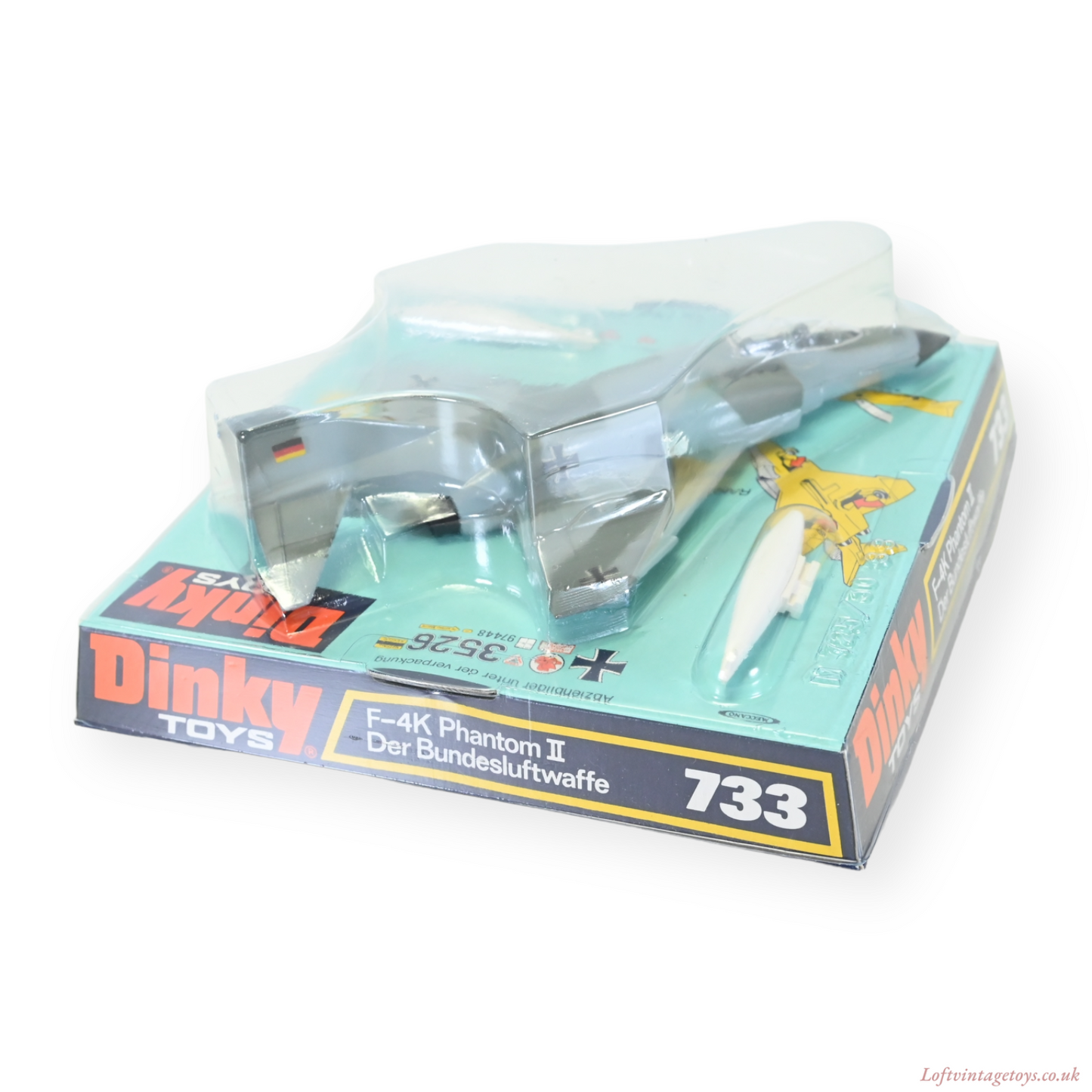 Dinky 733 F-4K Phantom II Aircraft / Der Bundesluftwaffe - Mint