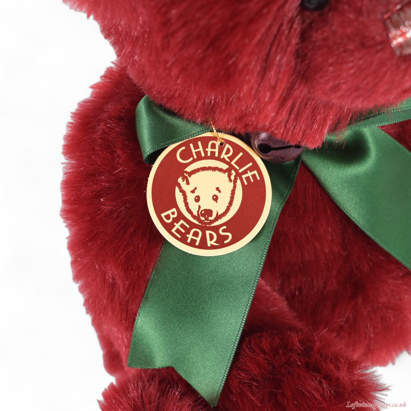Charlie Bear Cranberry - CB 604775 with Swing Tags