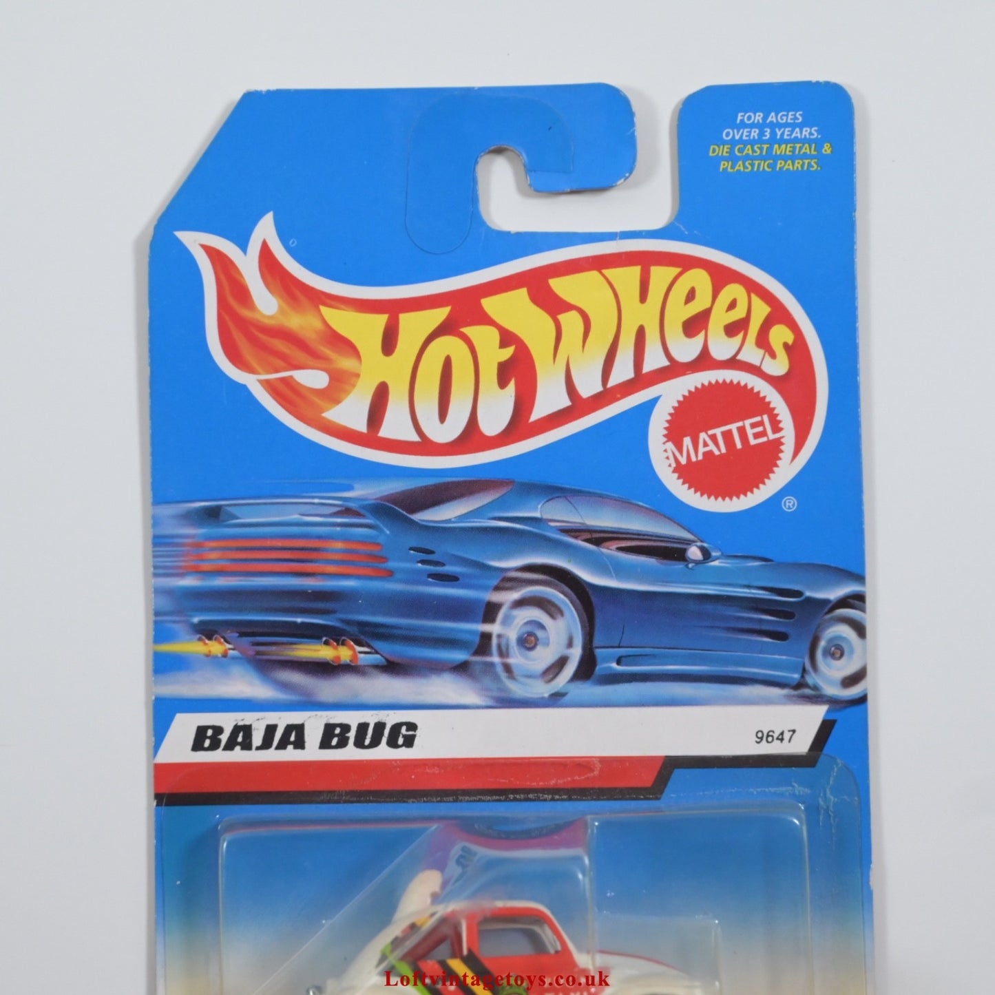 Hot Wheels Baja Bug 9647 – hergestellt in Indien/Leo Toys (SELTEN)