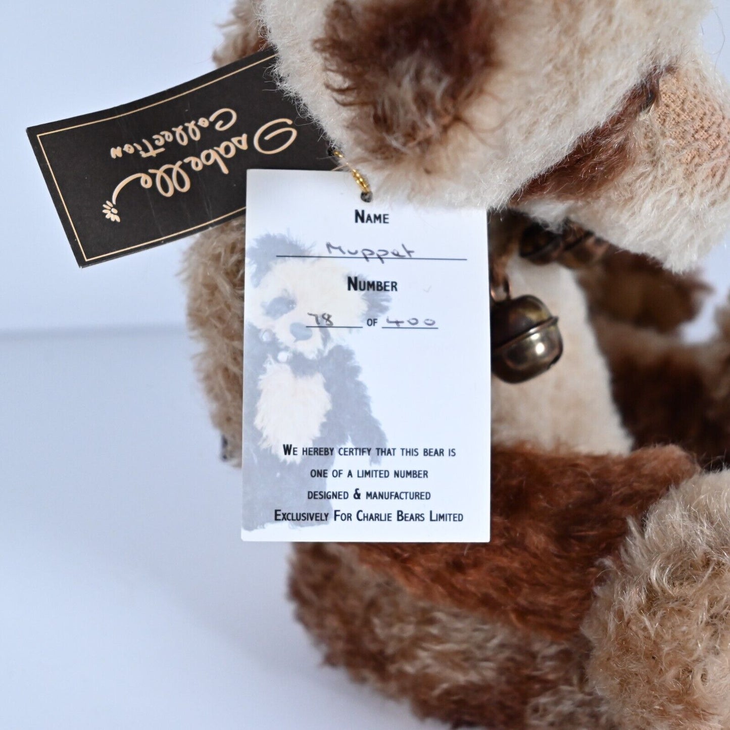 Charlie Bears Muppet - SJ 4804, Ltd Ed no. 78 of 400