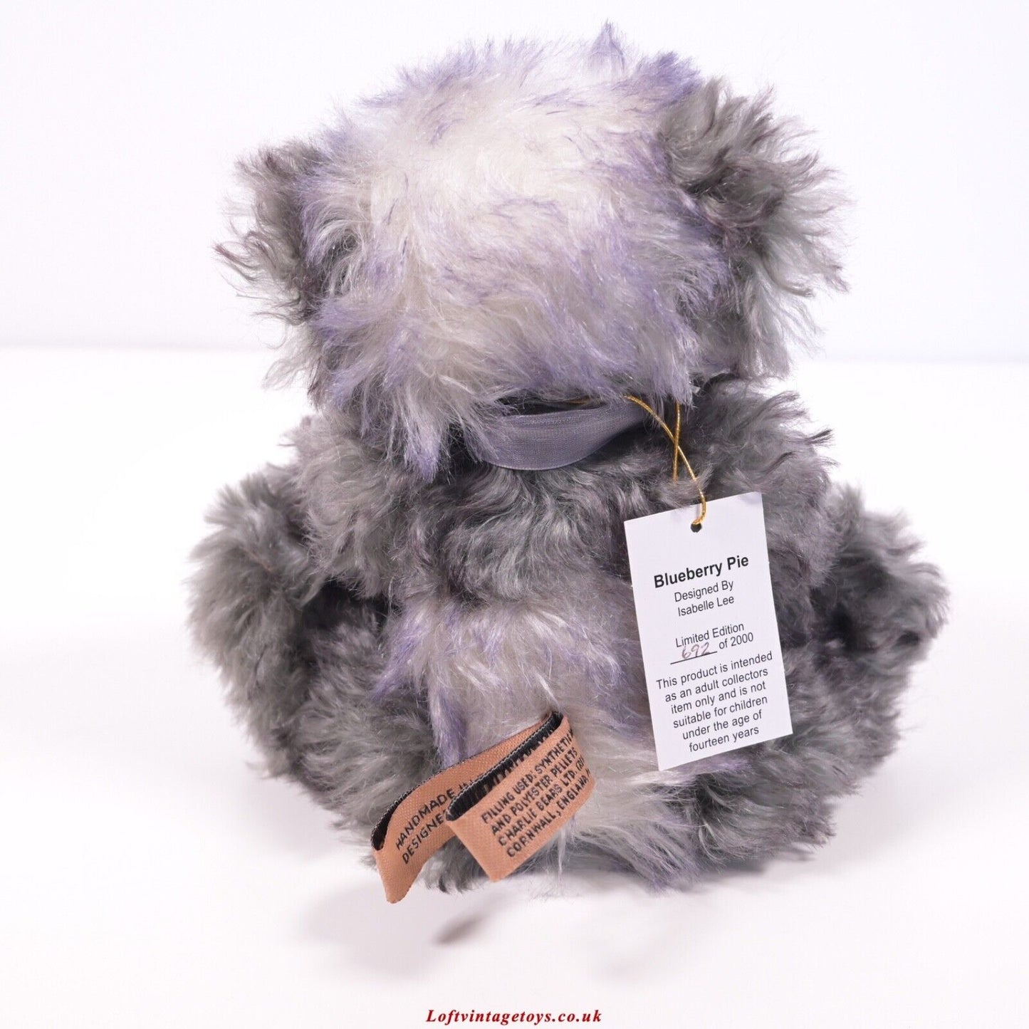 Charlie Bears Minimo Blueberry Pie Panda Bear - Ltd Edition