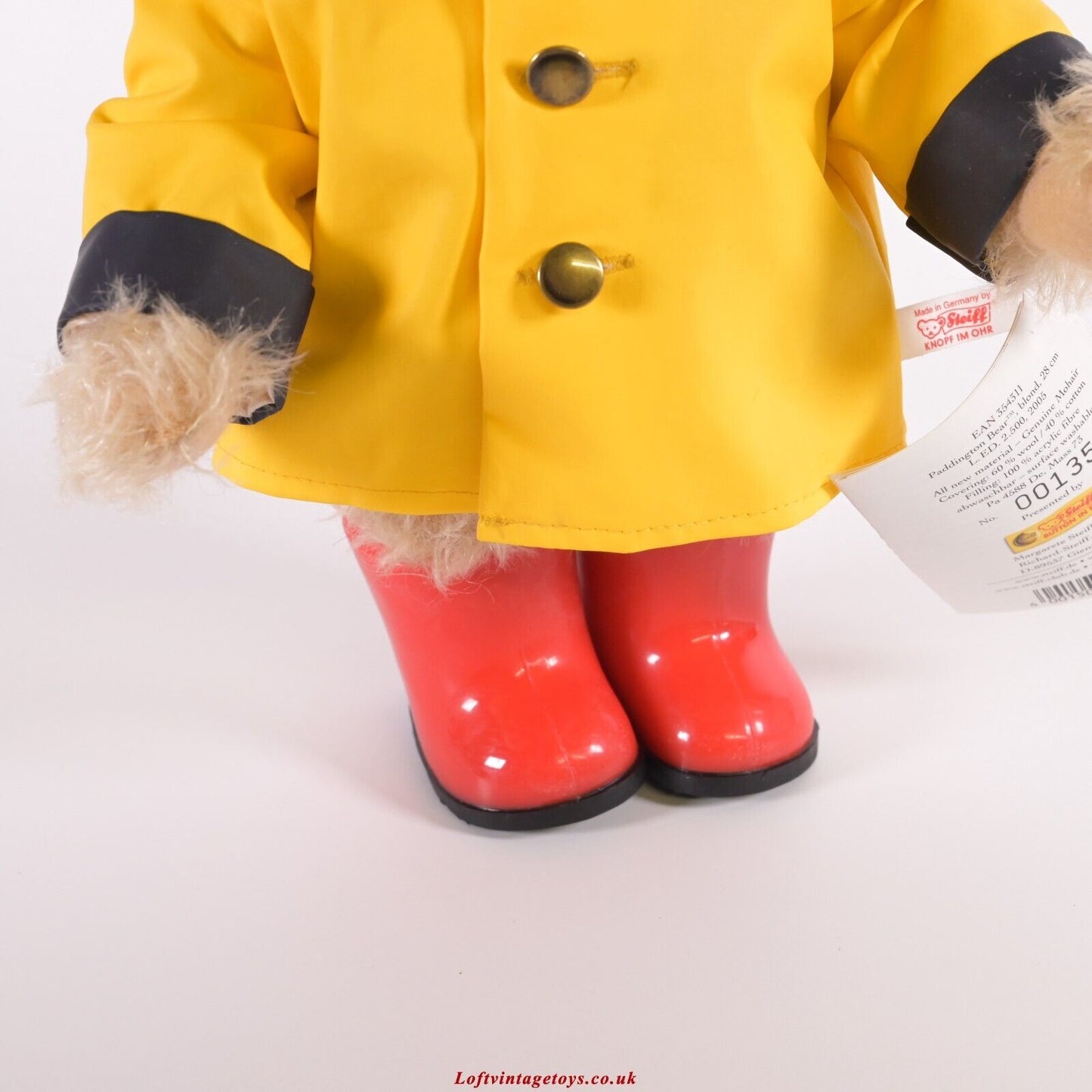 Steiff Paddington Bear - 354311, Ltd Edition of 2500