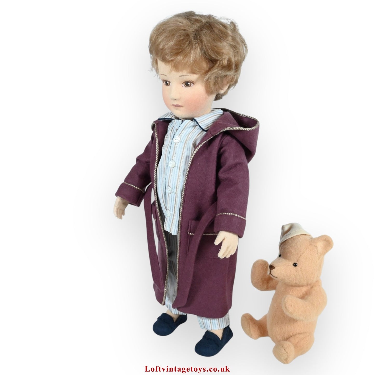 R John Wright Christopher Robin & Pooh Bedtime, Ltd ED of 500