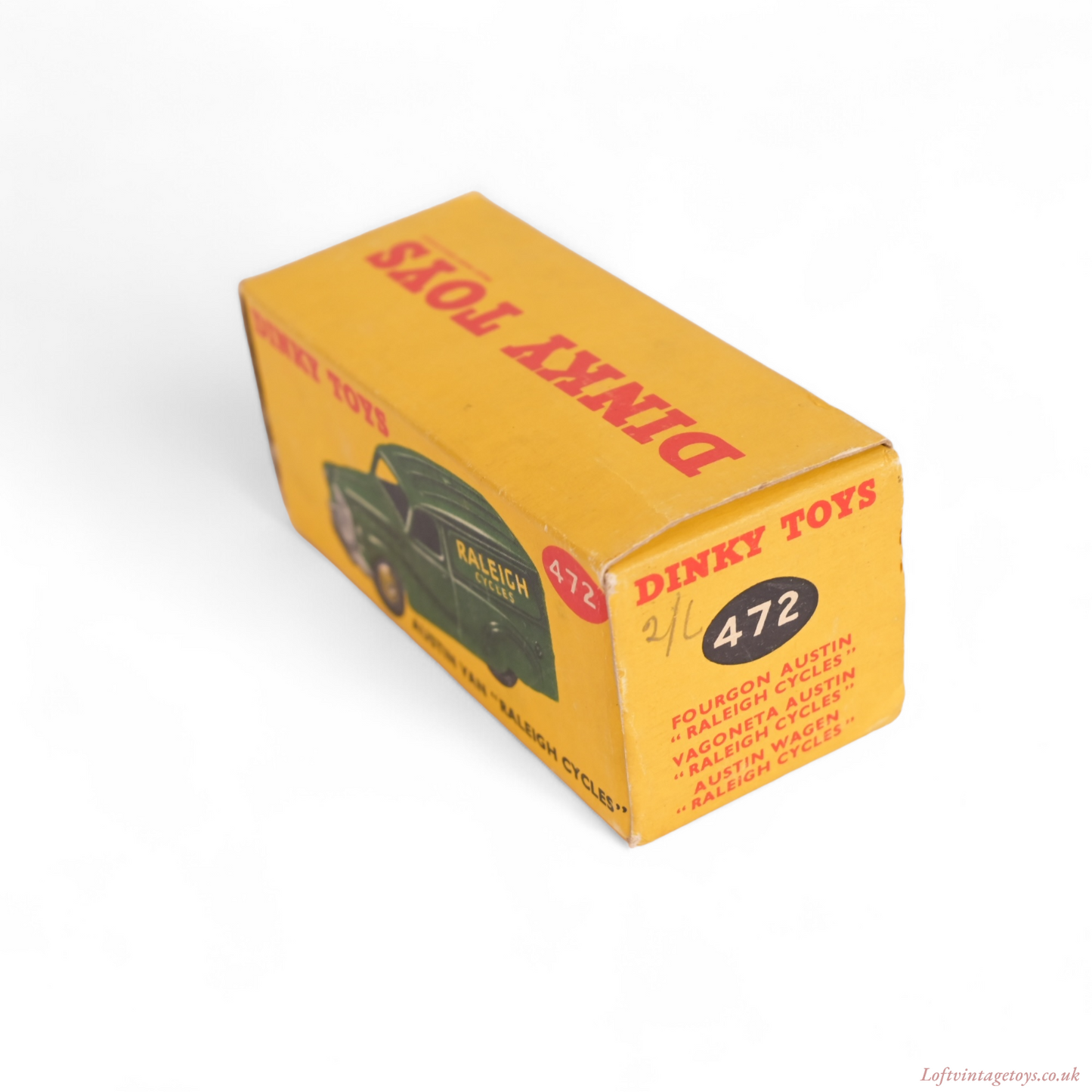 Dinky Toys 472 Austin "Raleigh Cycles" Van