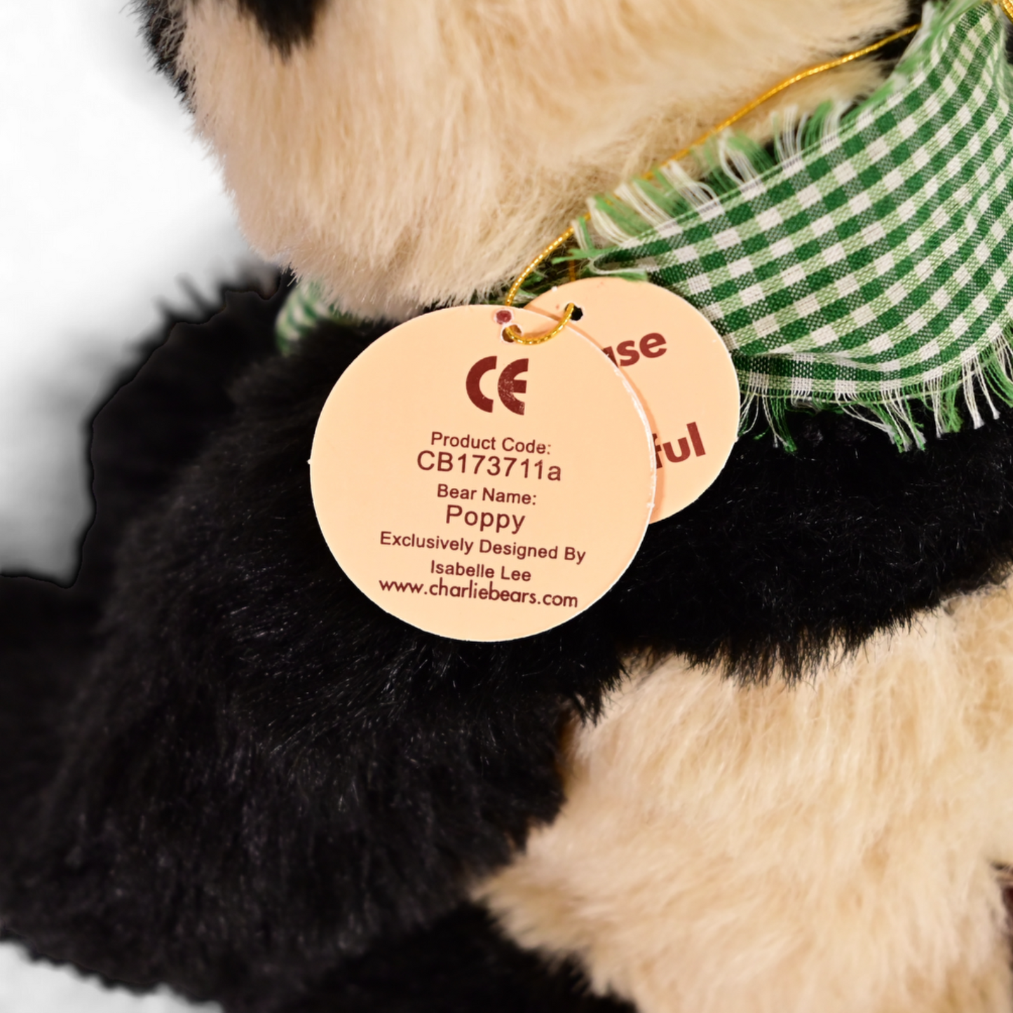 Charlie Bear Poppy Panda - CB173711a LTD ed
