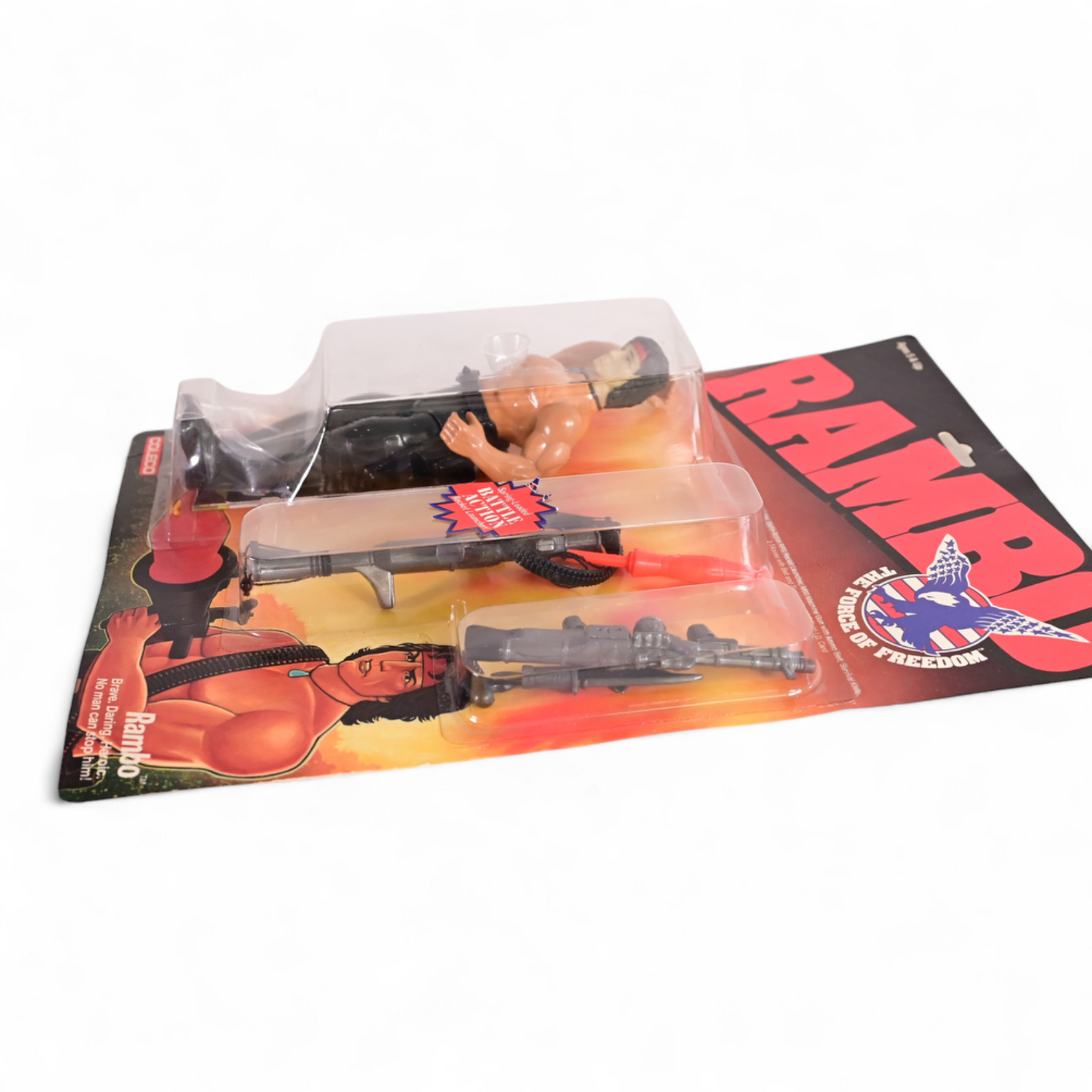 1985 Coleco The Force Of Freedom Rambo Figure - NEW & Sealed