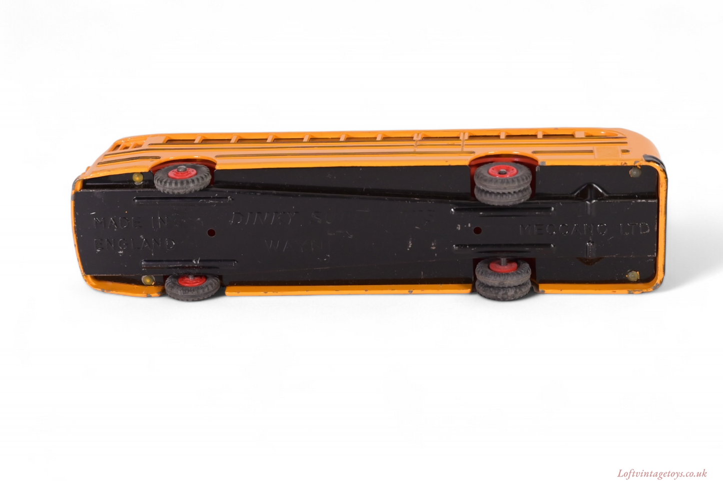 Dinky Toys 949 Wayne School Bus with Black Lines