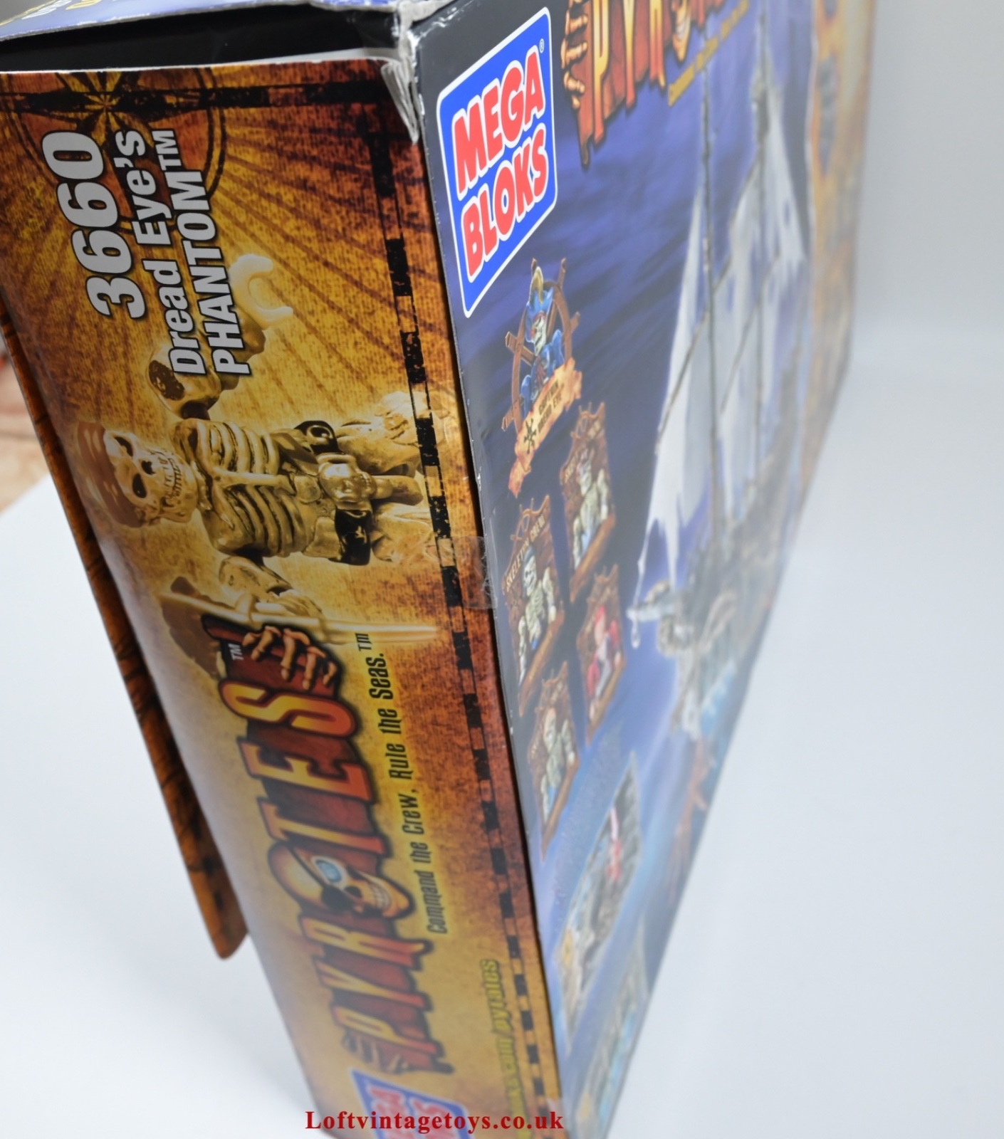 Mega Bloks 3660 Pirates Dread Eye’s Phantom Set - New & Sealed