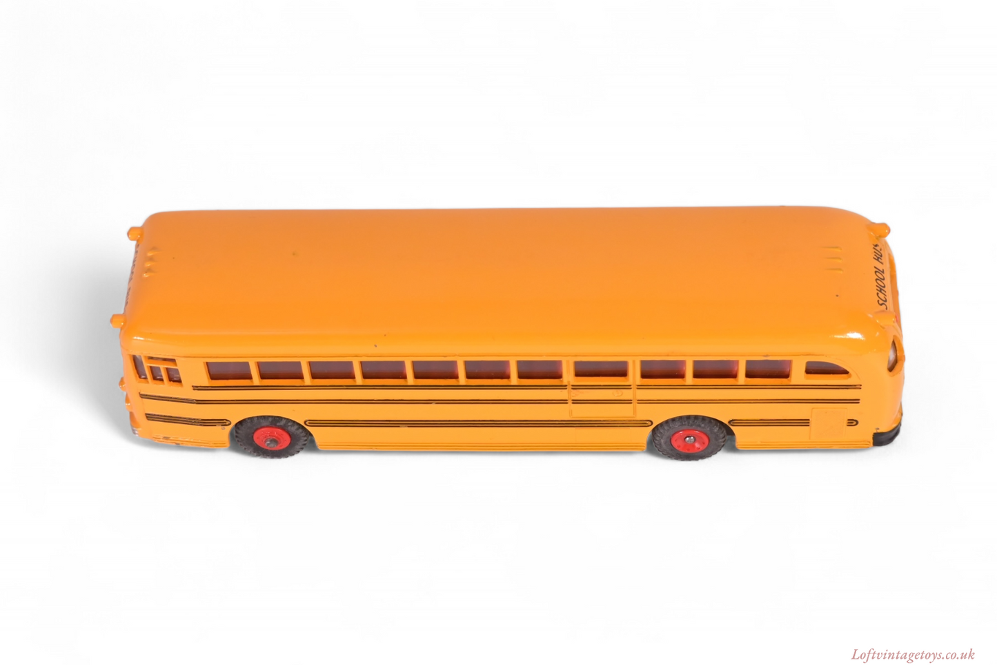 Dinky Toys 949 Wayne School Bus with Black Lines