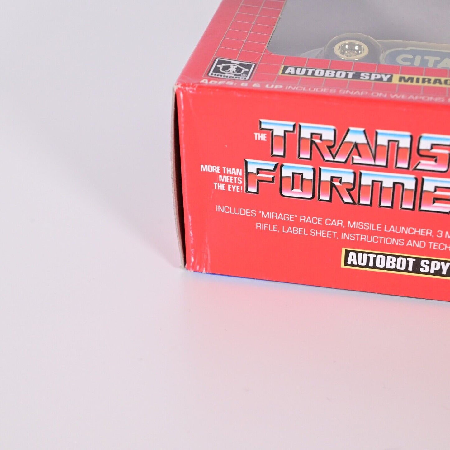 Vintage Hasbro Transformers G1 Autobot Spy Mirage RARE & SEALED