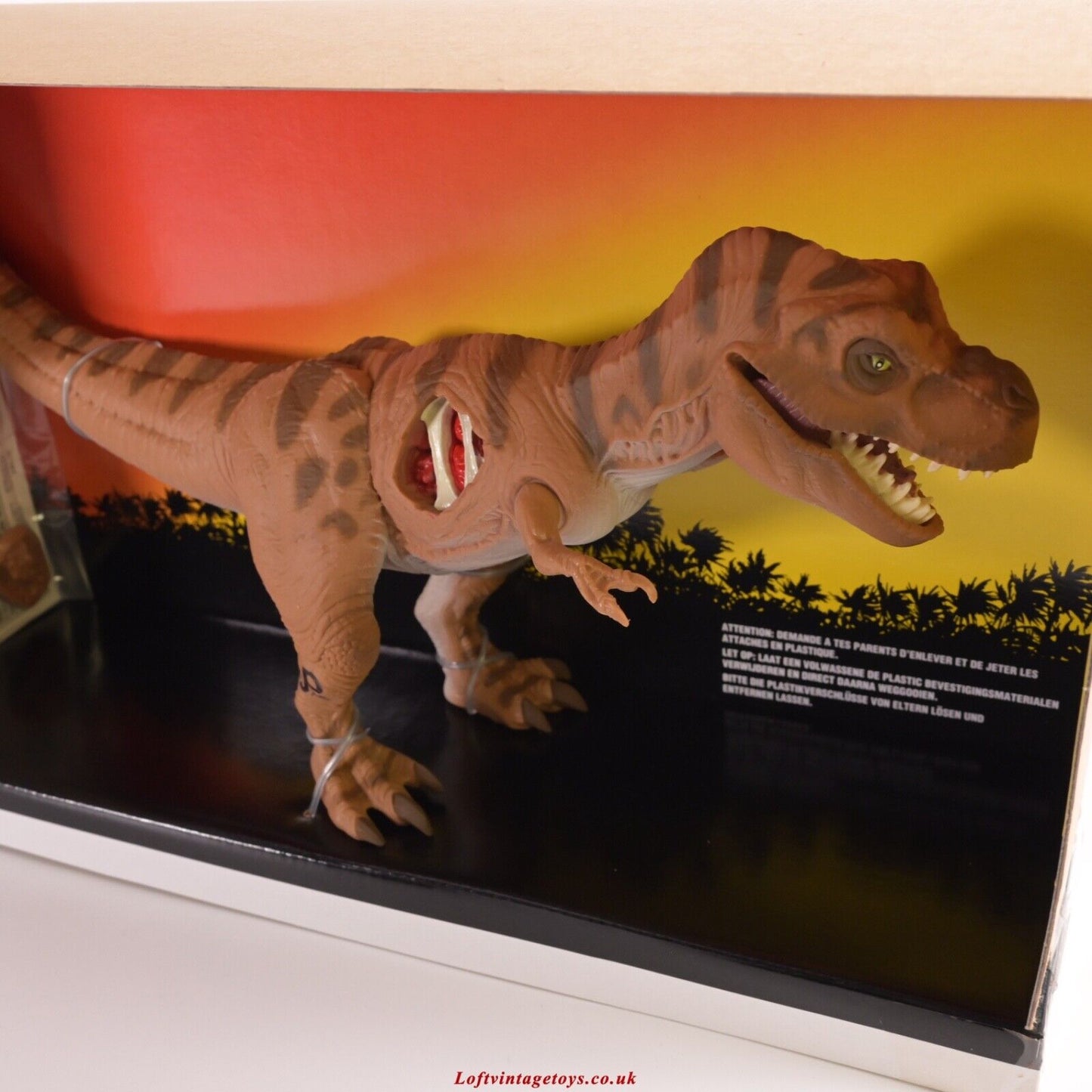 Kenner Jurassic Park Tyrannosaurus Rex Junior- Very RARE European Style Box