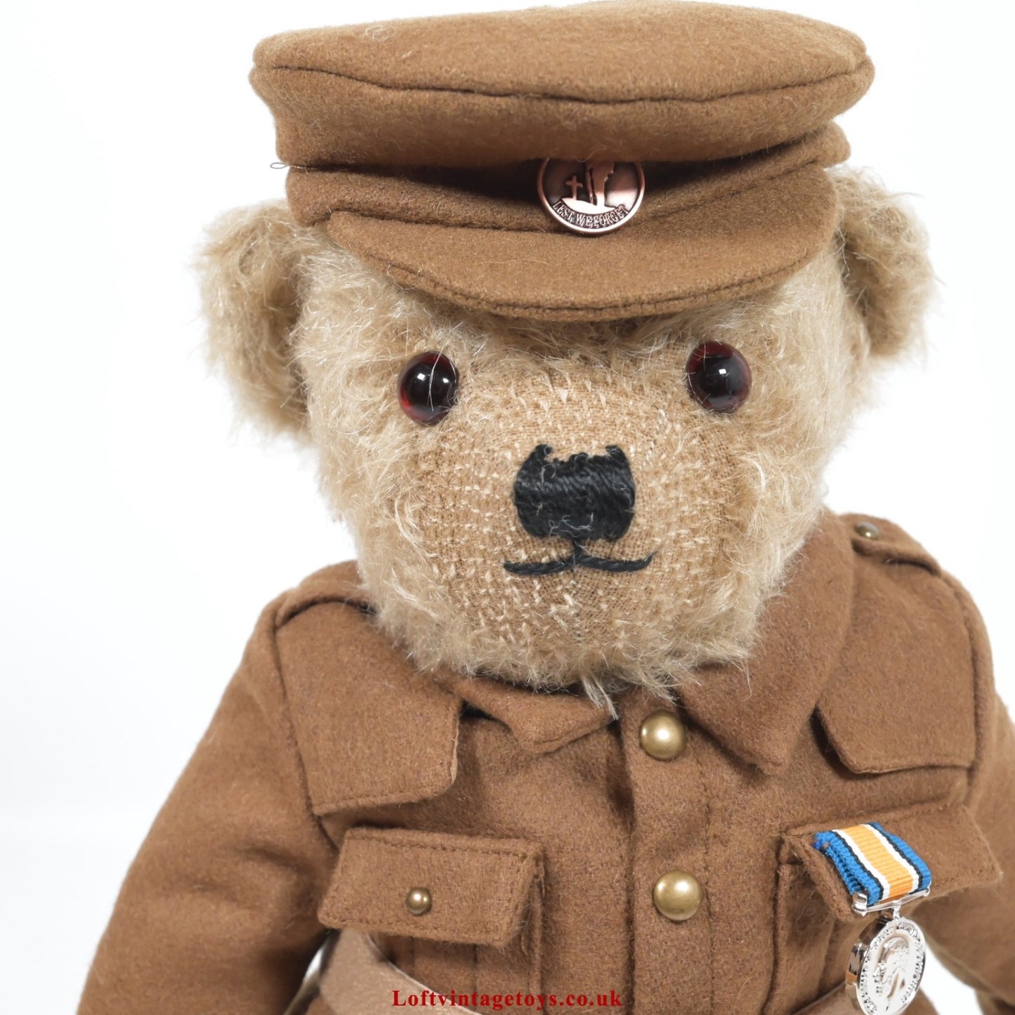 Merrythought Soldier Teddy Bear The Fallen, Ltd Edition of 1918
