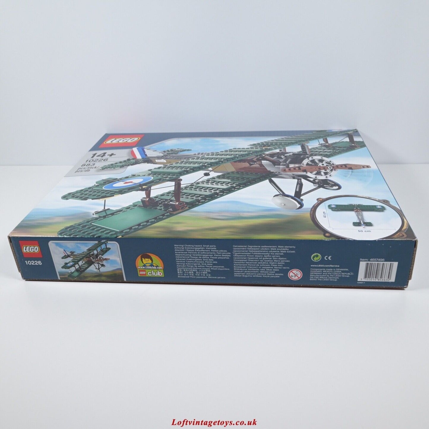 LEGO 10226 Creator Sopwith Camel - New & Sealed , Retired Set