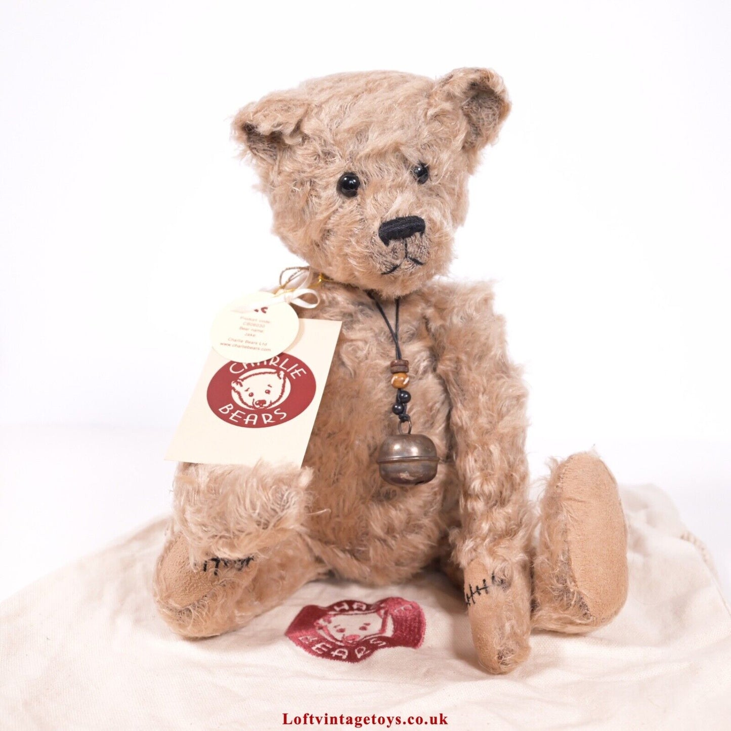 Charlie Bears Jake Teddy Bear - CB06030, from 2006, Ltd Ed 70 of 600 RARE