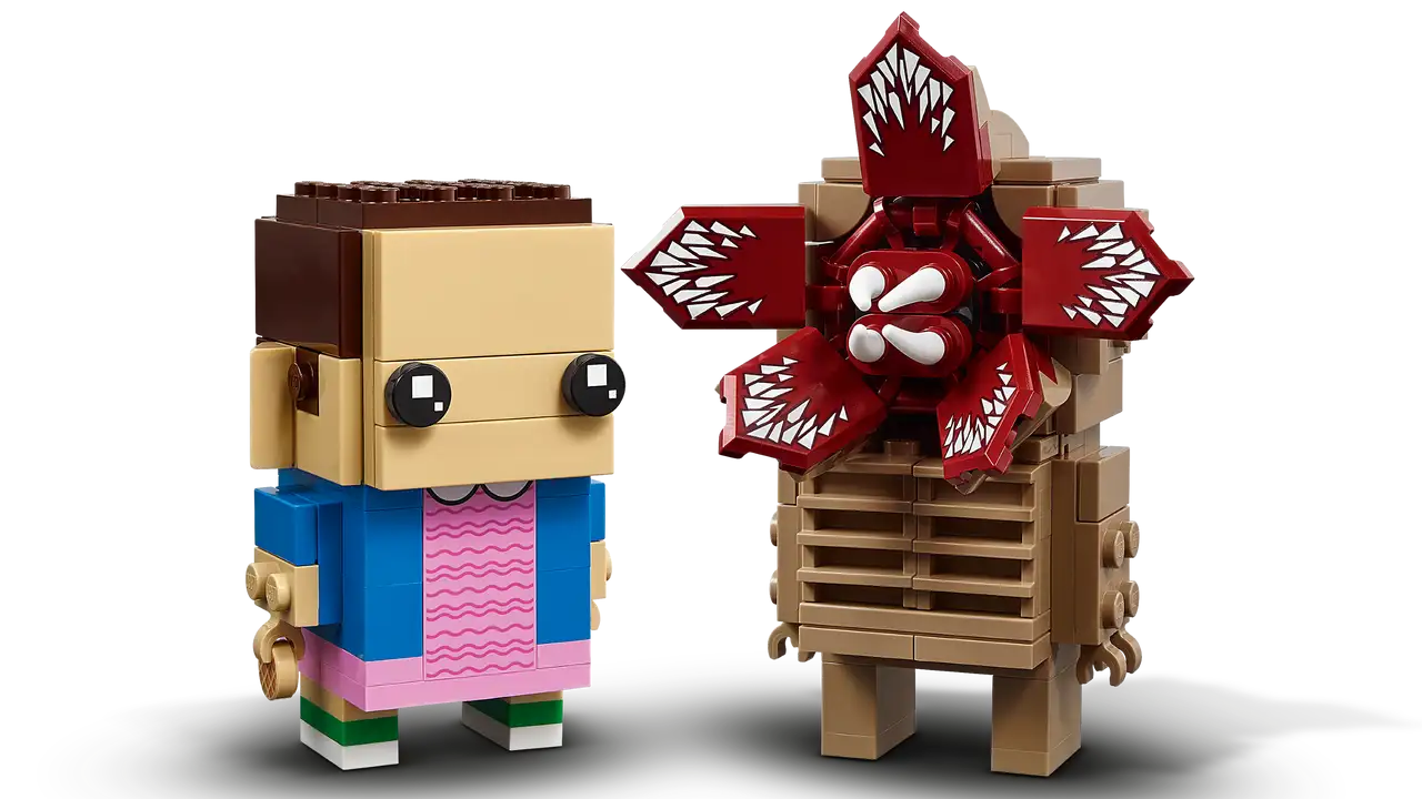 Lego Brickheadz: Demogorgon & Eleven - 40549 New & Sealed