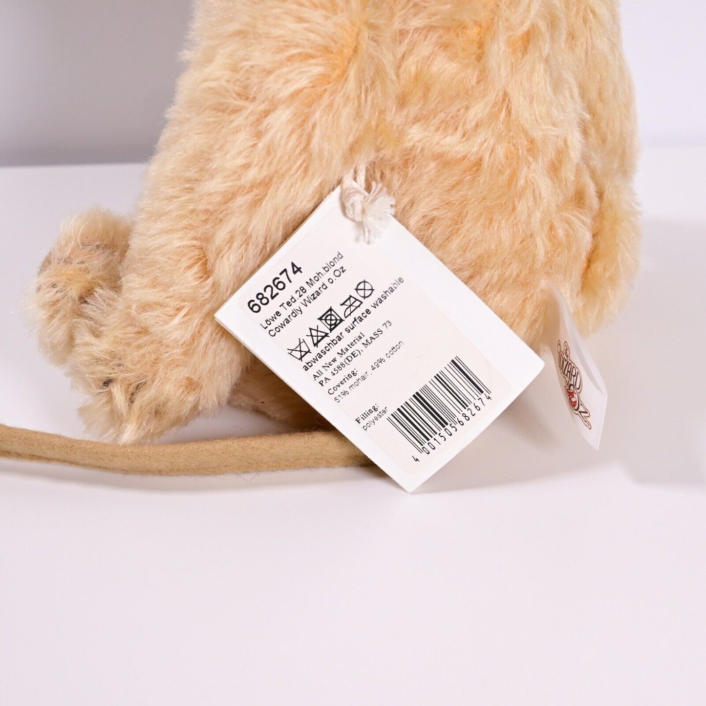 Steiff Wizard Of Oz Cowardly Lion Teddy Bear Ltd Ed 682674