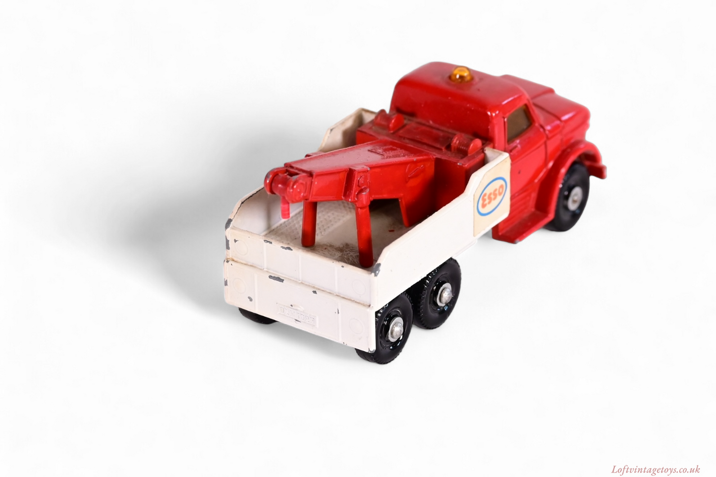 Matchbox No. 71c Esso Heavy Wreck Truck - Rare Amber Windows
