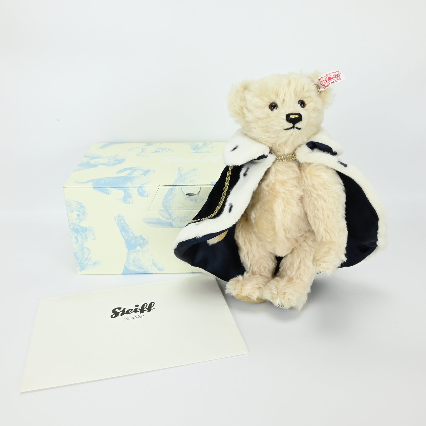 Steiff Diamond Coronation Teddybär – 664250 mit Box