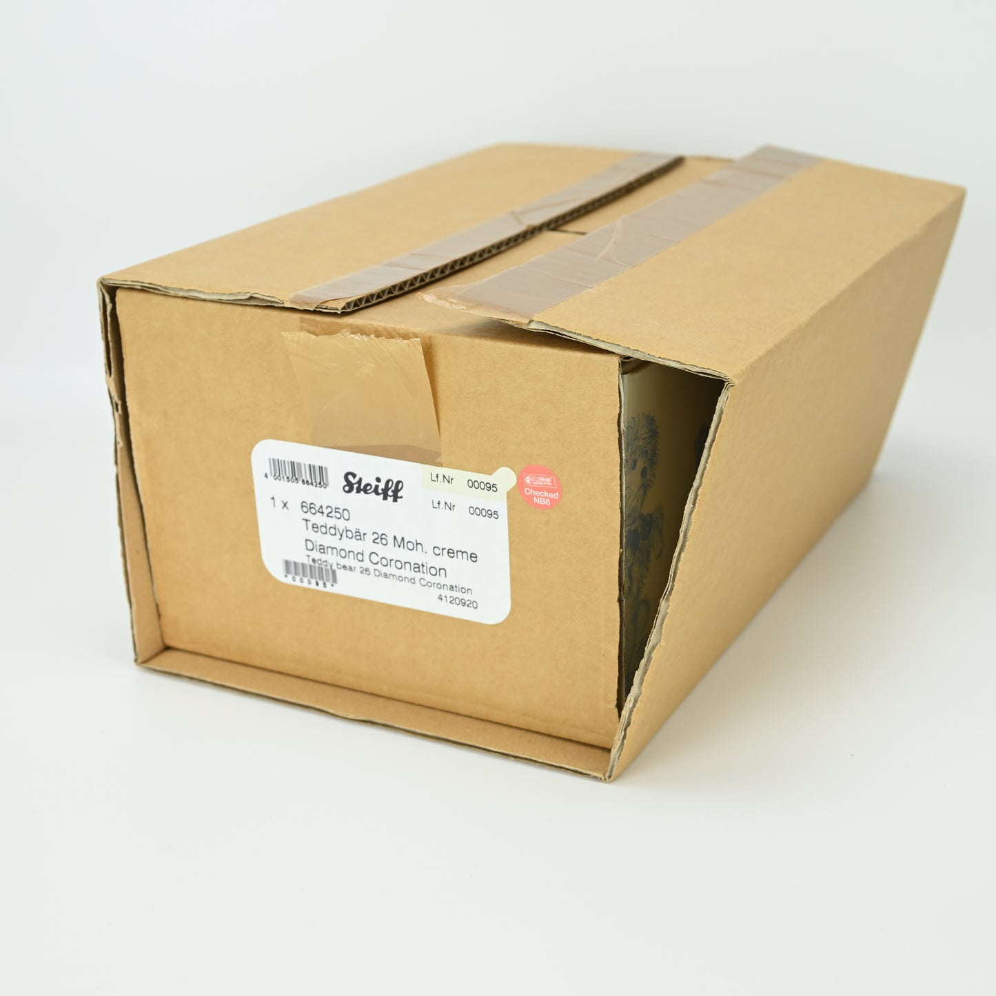 Steiff Diamond Coronation Teddybär – 664250 mit Box