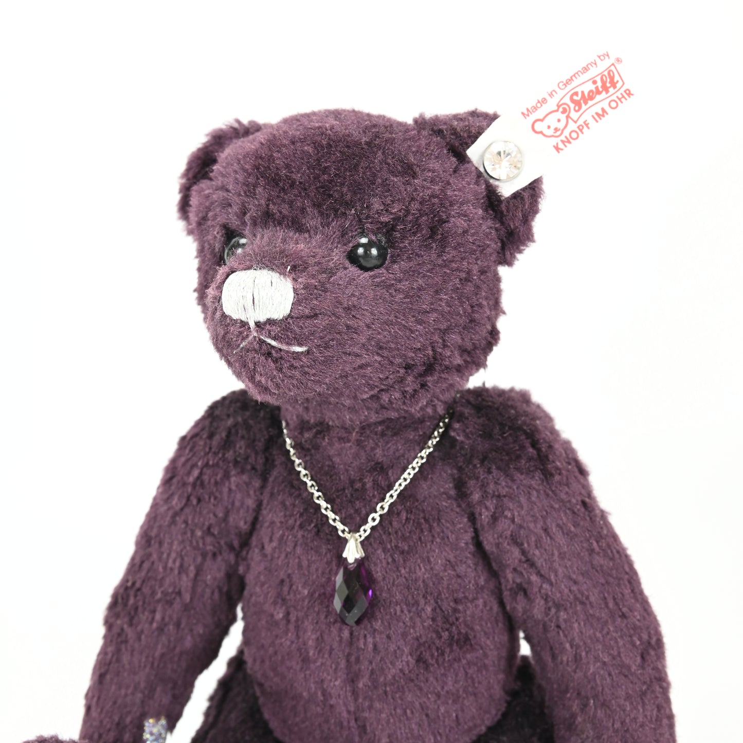 Steiff Limited Edition Amethyst Teddy Bear - 035159 with Box