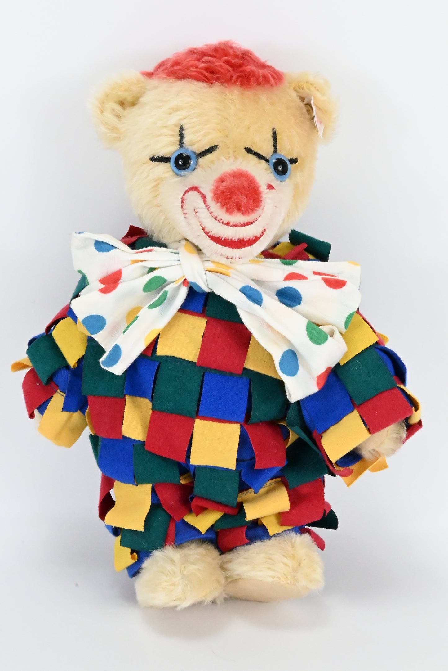 Steiff Germany Lappenclown Teddy Bear - 989605
