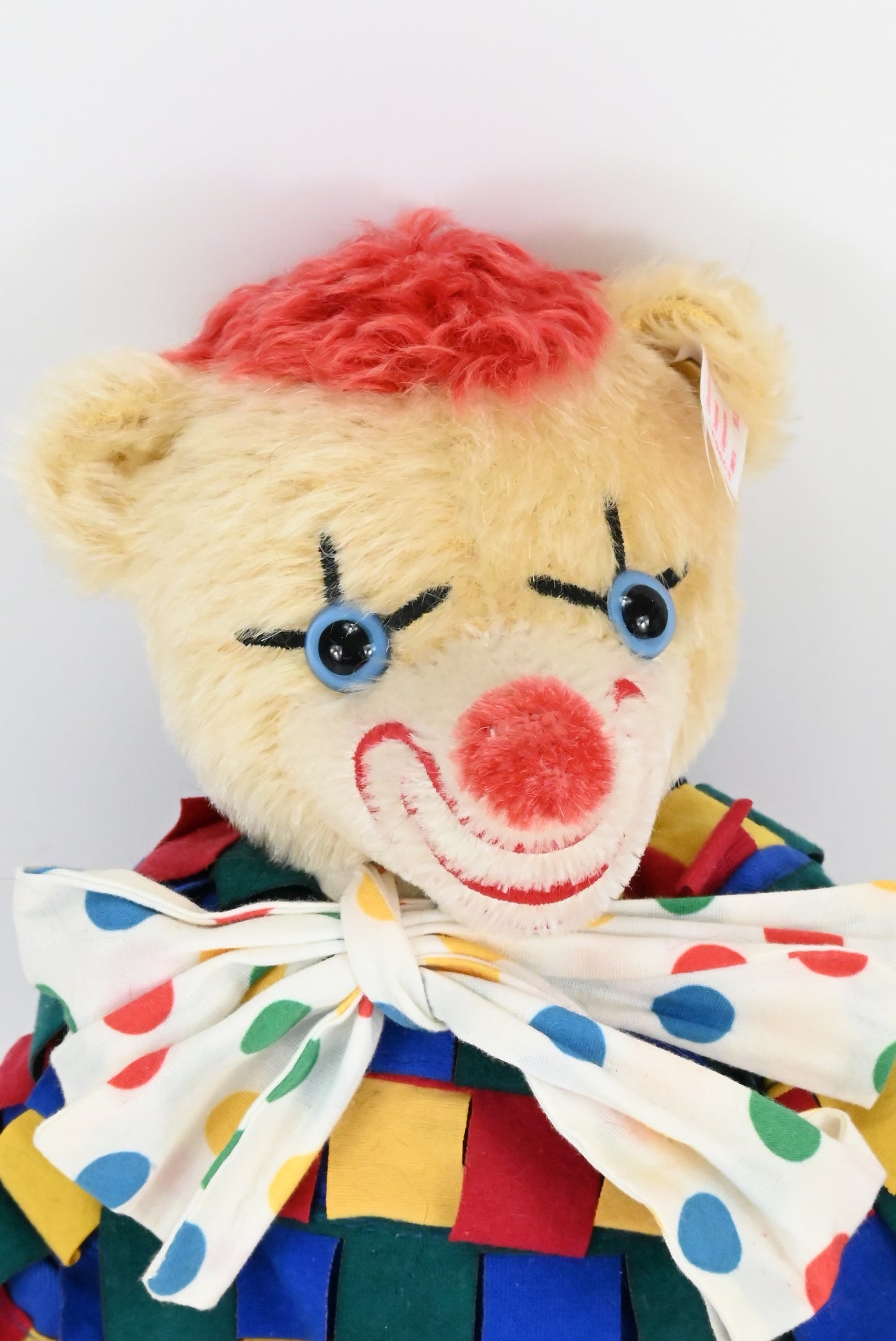 Steiff Germany Lappenclown Teddy Bear - 989605