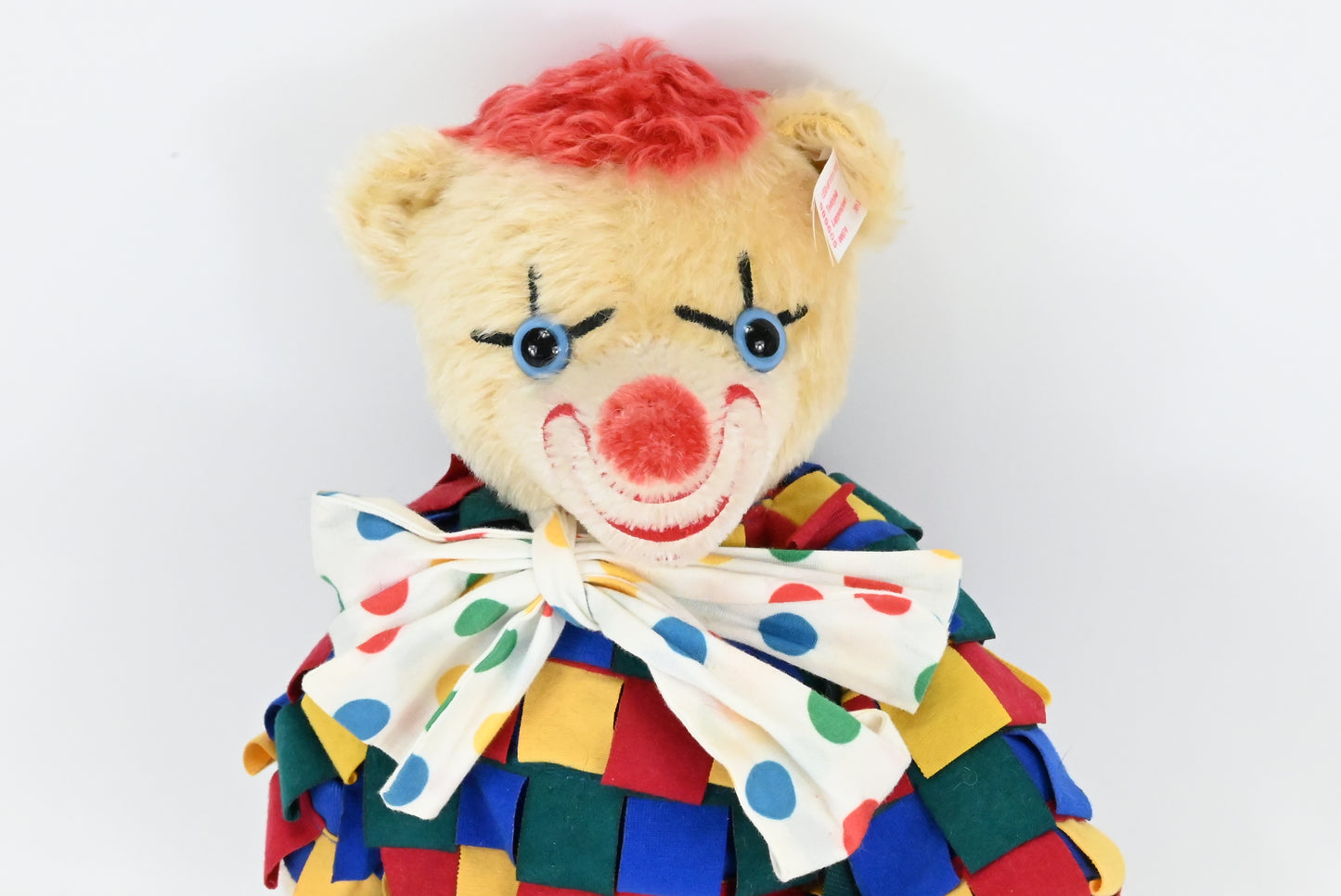 Steiff Germany Lappenclown Teddy Bear - 989605